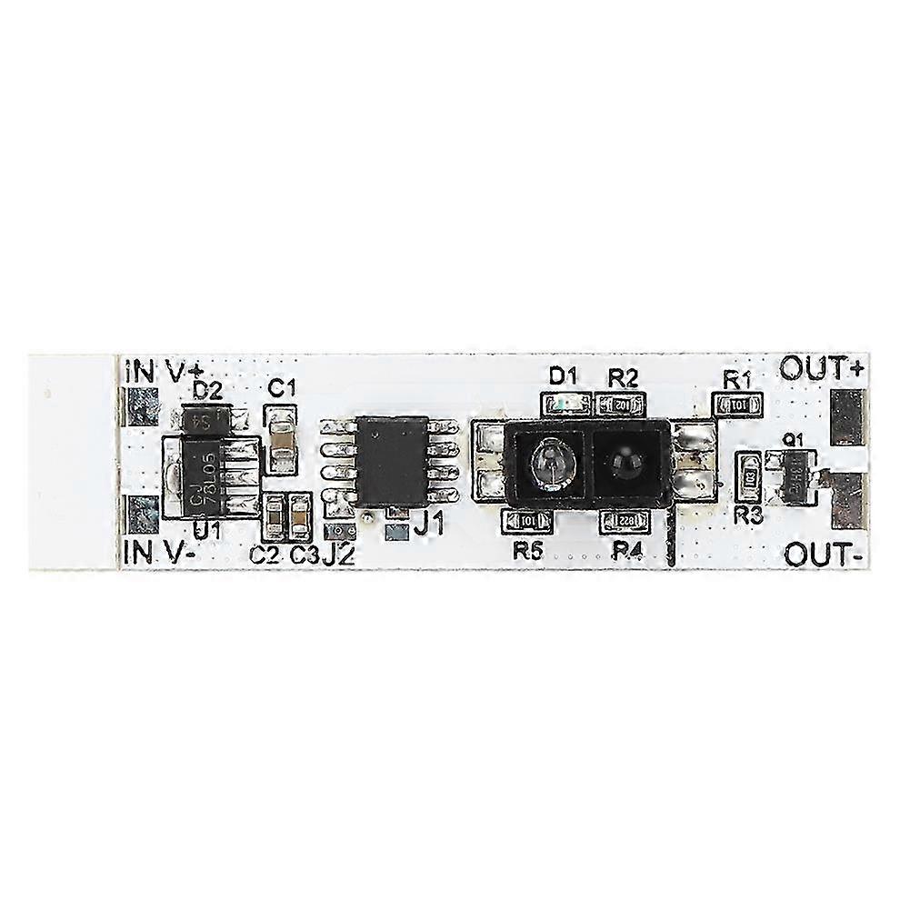 Infrarot-reflexionsdetektor Für Led-schrankbeleuchtung, Berührungsloses Schaltmodul Mit Handscan, Dc5v-12v-netzteil, Näherungssensor Für Möbel, Automatisches Schaltset.