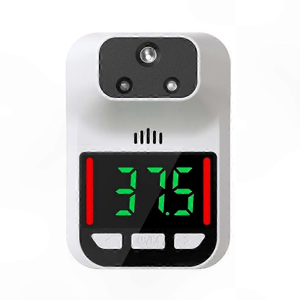 Berührungsloses Infrarot-wandthermometer Mit Alarm Und Sprachausgabe, Ideal Für Büros Und Öffentliche Räume, Genaue Temperaturmessung.