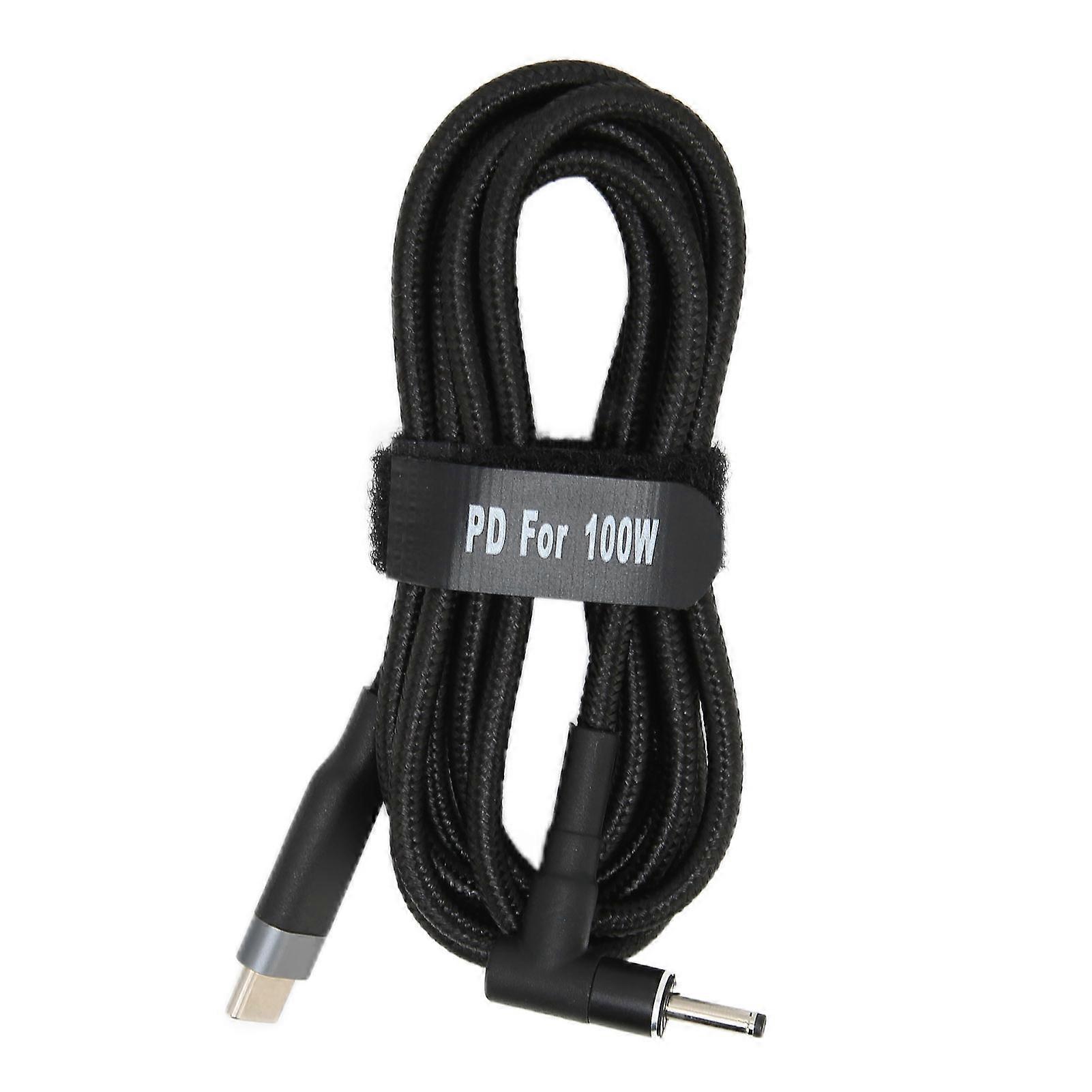 1,5 M Usb-c-auf-dc-laptop-ladekabel, Typ-c-stecker Auf Dc-anschluss, Pd-schnellladung Mit Emark-chip, Notebook-netzteil, 1,5 Meter Adapterkabel, Kompatibel Mit Laptops.