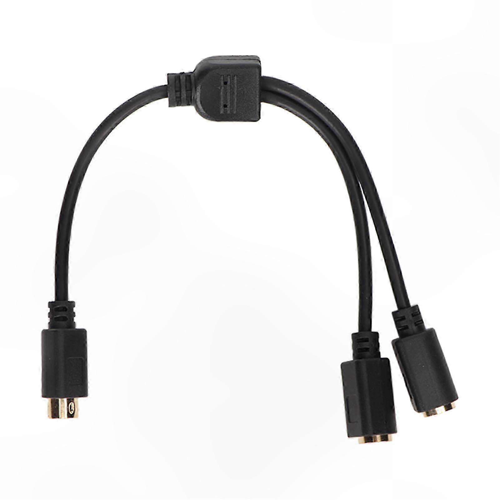 4-poliges Mini-din-y-adapterkabel, 0,8 Fuß (ca. 24 Cm), Für Tv-anschluss, Geteiltes Patchkabel