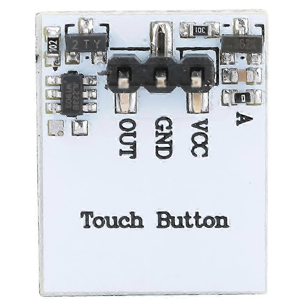 2er-pack Httm 2,7v-6v Kapazitive Touch-schaltermodule, Grüner Bedienknopf, Ideal Für Elektronikmontage Und Diy-projekte