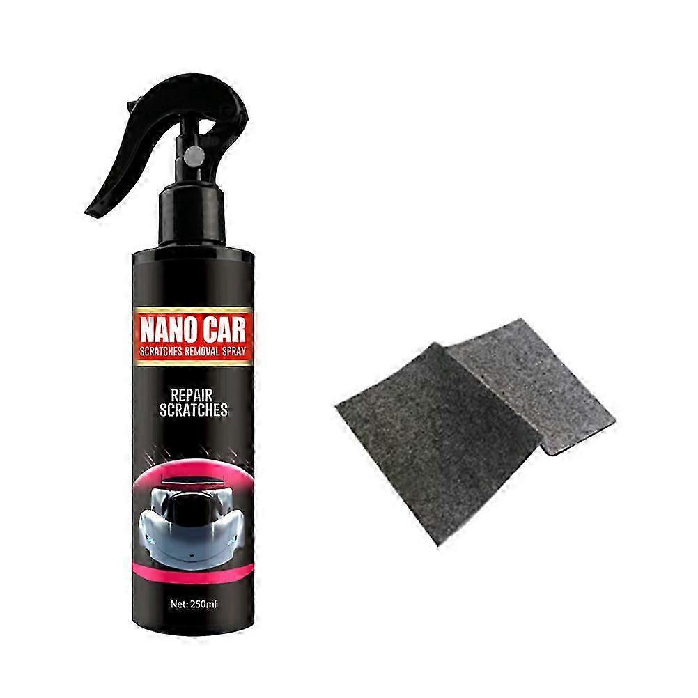 250-ml-set Nano-kratzerreparaturspray Für Karosserie, Mikrokratzer, Lackschutz, Nanowachs, Schnellreinigung, Autopolitur