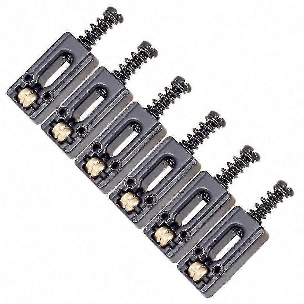 6-teiliges Set Metall-stegsättel Für E-gitarren, Kugellager Für Tremolo-brücken, Ersatzteile