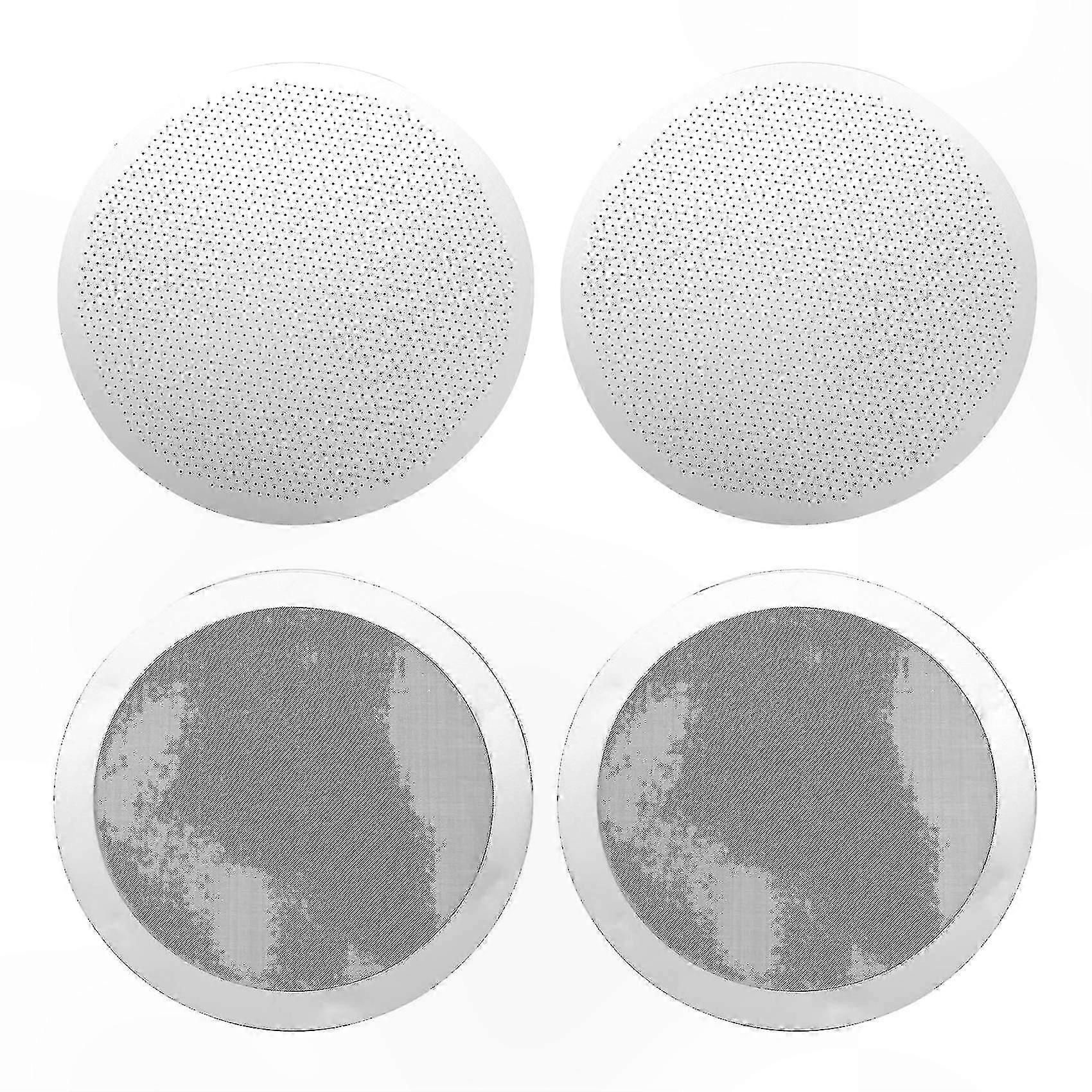 Wiederverwendbare Edelstahl-kaffeefilter Für Aeropress, 2er-set, Waschbar, Langlebiges Zubehör Für Kaffeemaschinen
