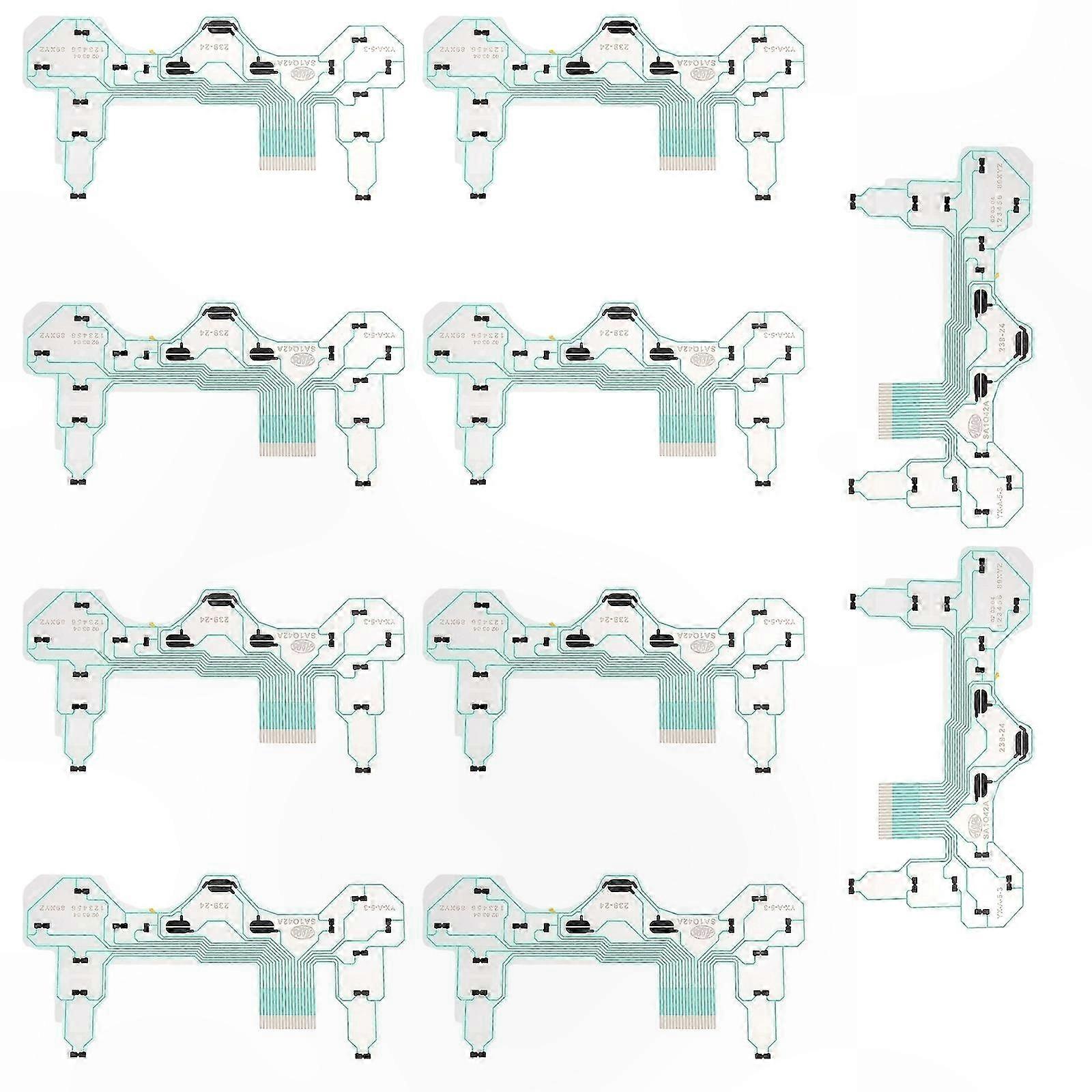 Sa1q42a Leitfähige Membrantastatur, Flexibles Pcb-flachbandkabel Für Vibrationsfernbedienung, Ersatztasten, Leiterplatte, Leitfähiges Klebeband.