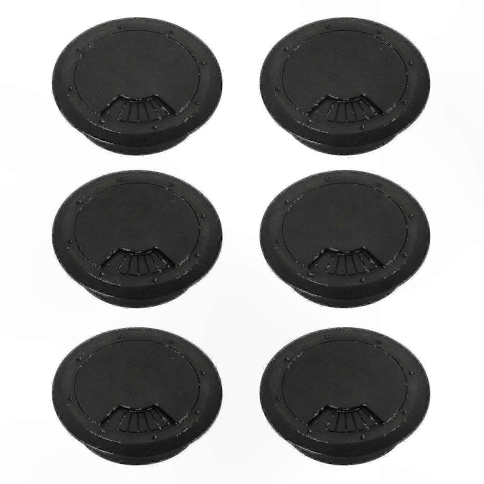 Set Mit 6 X 60 Mm Kabeldurchführungen Für Den Schreibtisch Zur Kabelorganisation Zu Hause Und Am Arbeitsplatz