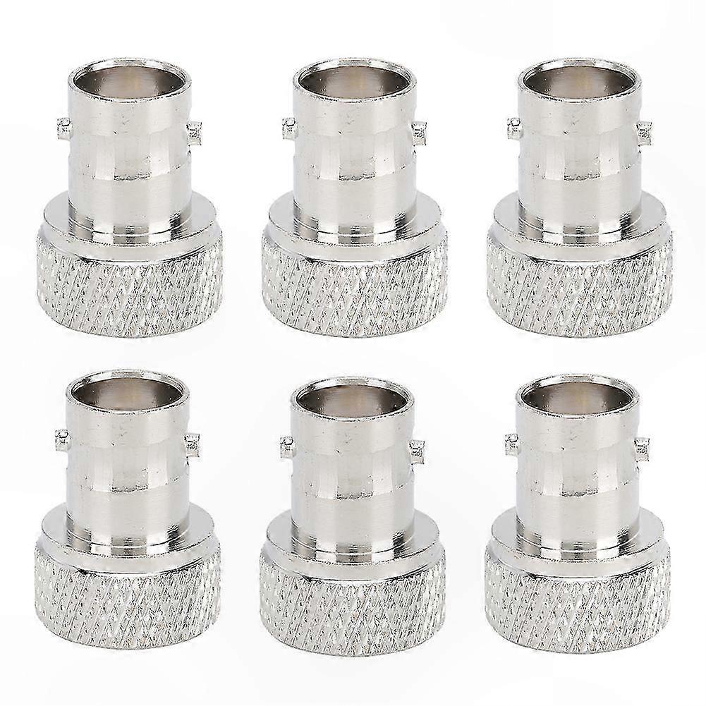 Sma-stecker Auf Bnc-buchse Adapter, 6er-pack, Kupferkern Für Antennen Und Wlan-geräte, Vernickelte Anschlüsse