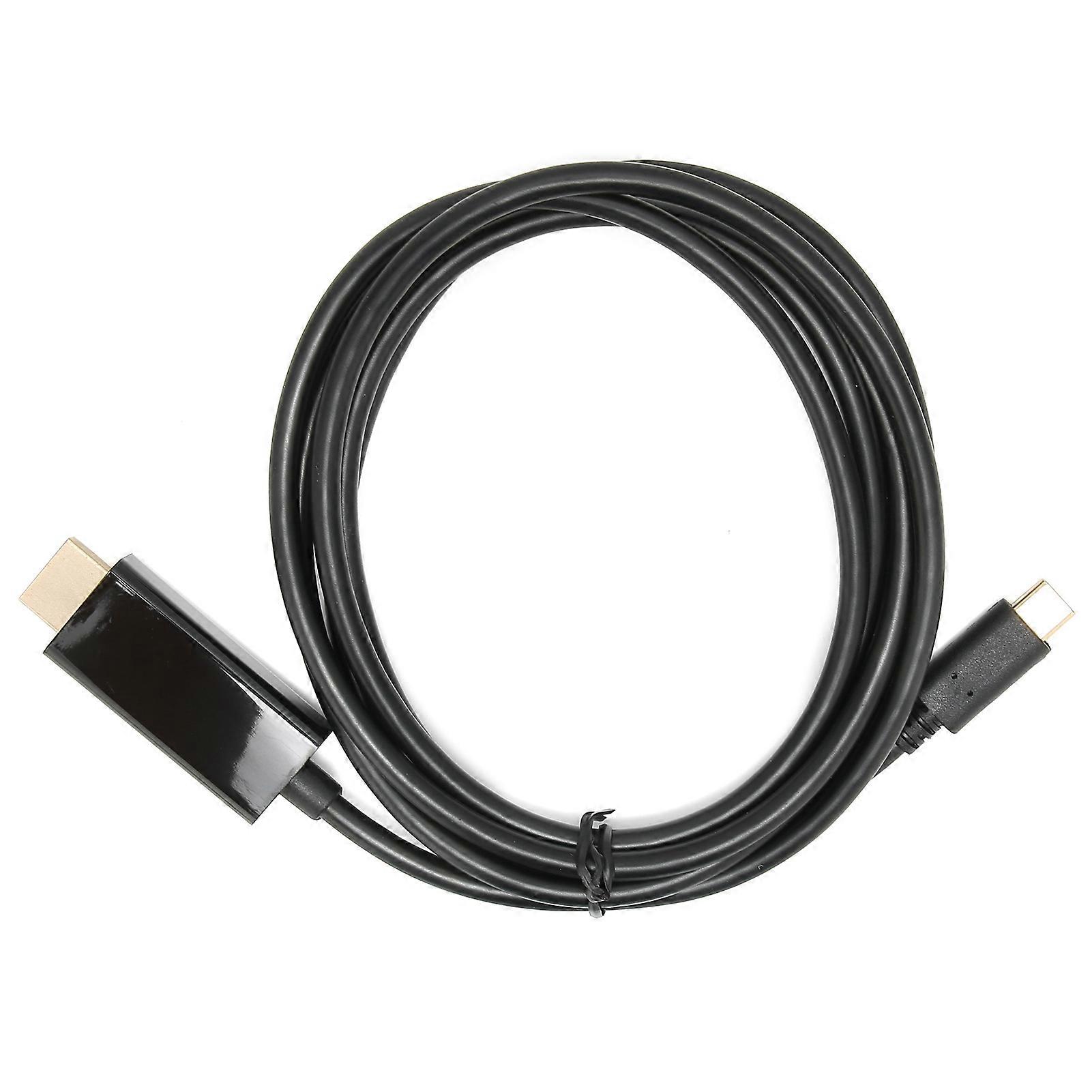Usb-c-zu-hdmi-adapter, Tragbares Hd-datenkabel Für Videokonferenzen, 4k-videoanschluss, Kompatibel Mit Smartphones Und Laptops