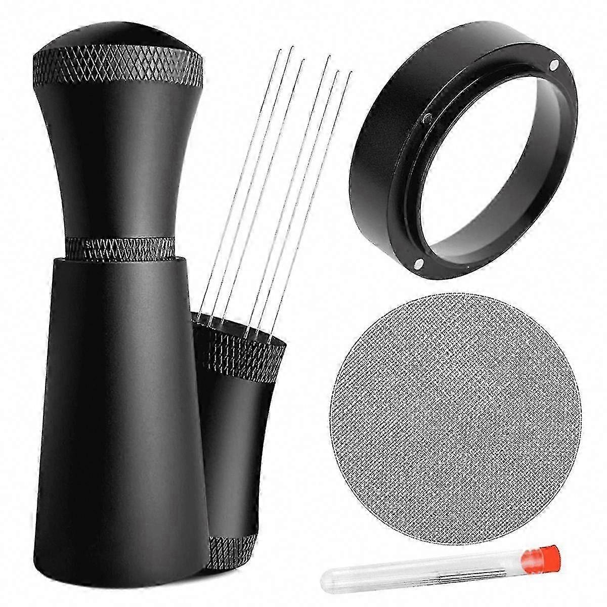 Wdt 54 Mm Edelstahl-kaffeeauslauf – Nivellierwerkzeug Mit Nadeln Für Espresso, Mahlgutverteiler Und Filtersieb