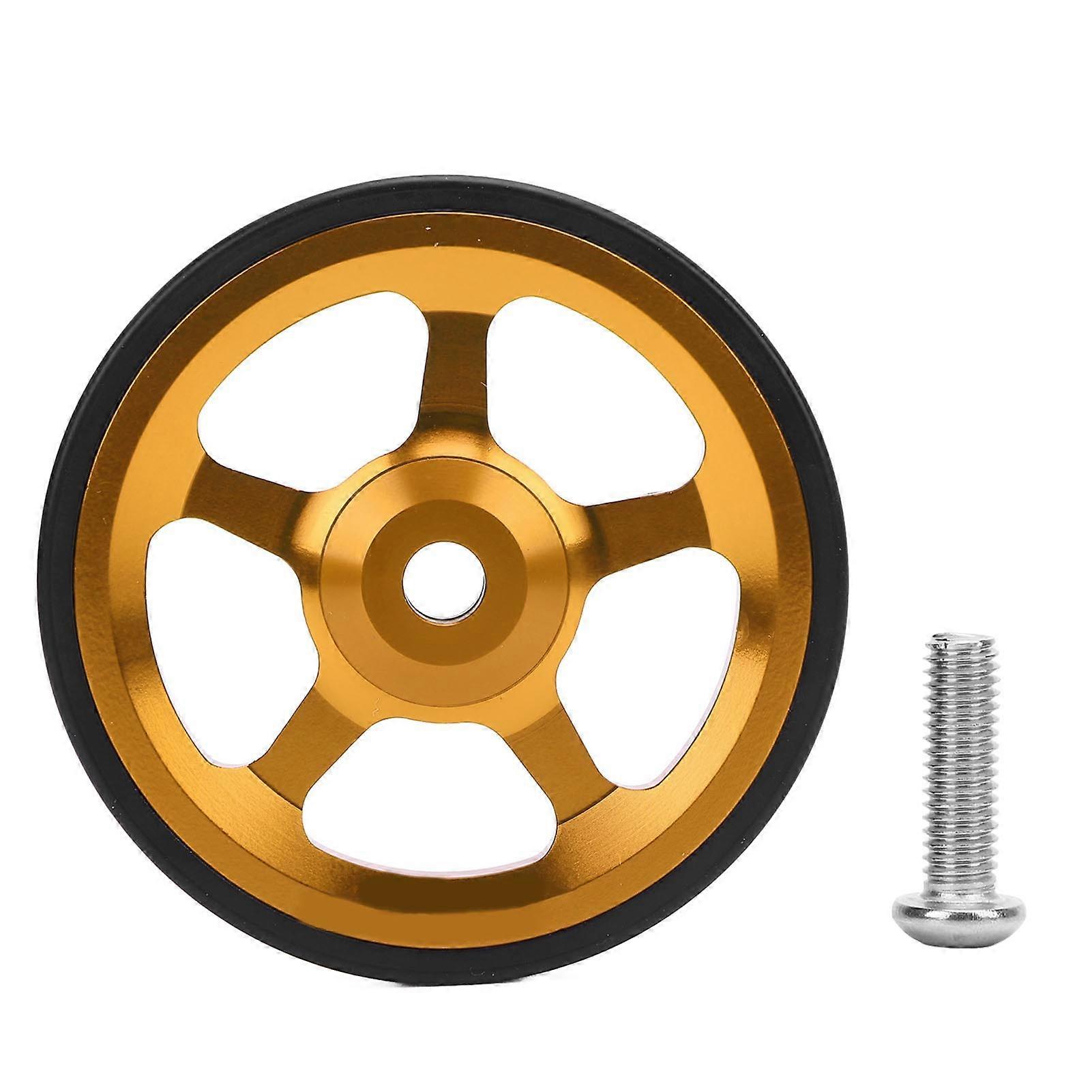 Easywheel Faltrad Mit Leichtgängigen, Leichtgängigen Rädern Und Sicherer Befestigung Am Easywheel Aus Aluminiumlegierung.