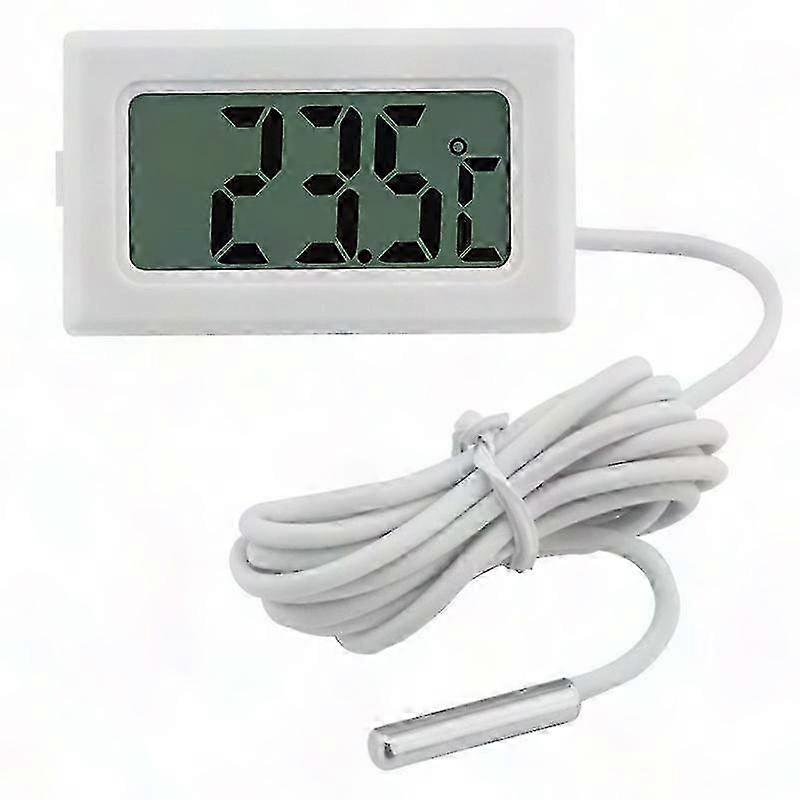 Wasserdichtes Digitales Lcd-thermometer Mit Externer Sonde Für Genaue Temperaturmessung, Ideal Für Den Professionellen Und Privaten Gebrauch.