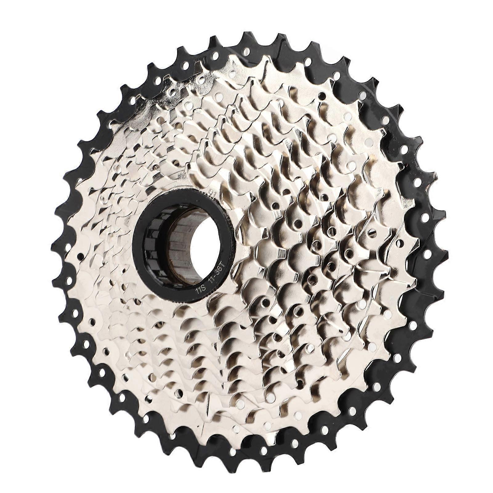 Hochfeste 11-gang-mountainbike-kassette Aus Stahl, 11-36t Ersatzritzel Für Mountainbike-schaltwerk, Robustes Und Langlebiges Ersatzteil