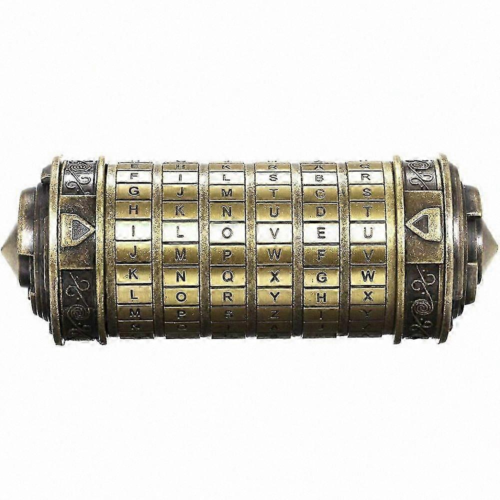 Cryptex Mini-geschenkbox Mit Geheimschloss Aus Metall – Perfekt Für Hochzeiten, Valentinstag Oder Weihnachten – Inklusive Code