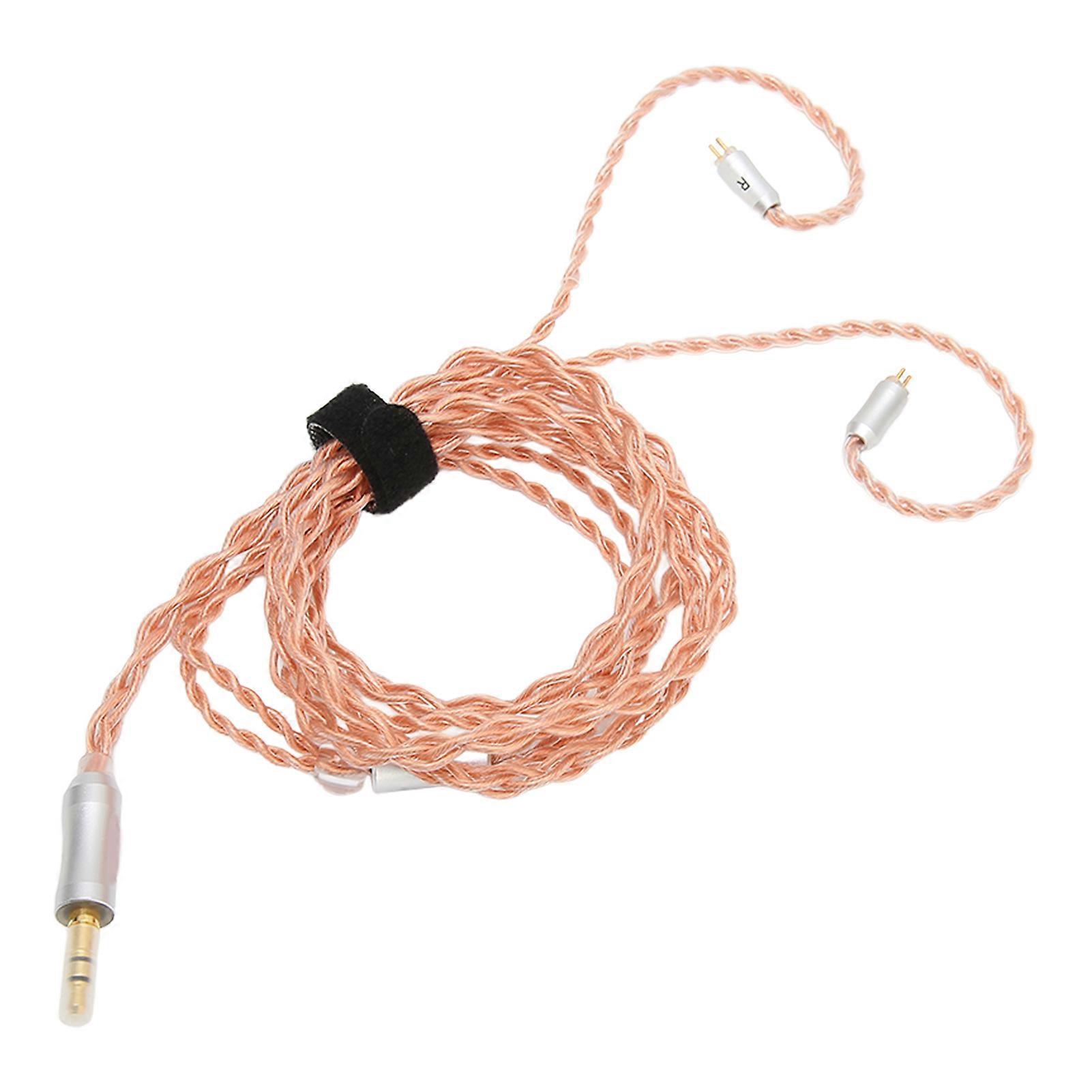 Ersatz-kopfhörerkabel, 3,5-mm-occ-stecker (versilbert), 0,78-mm-2-pin-stecker, 1,2 M Langes Silberkabel Für Hifi-in-ear-kopfhörer
