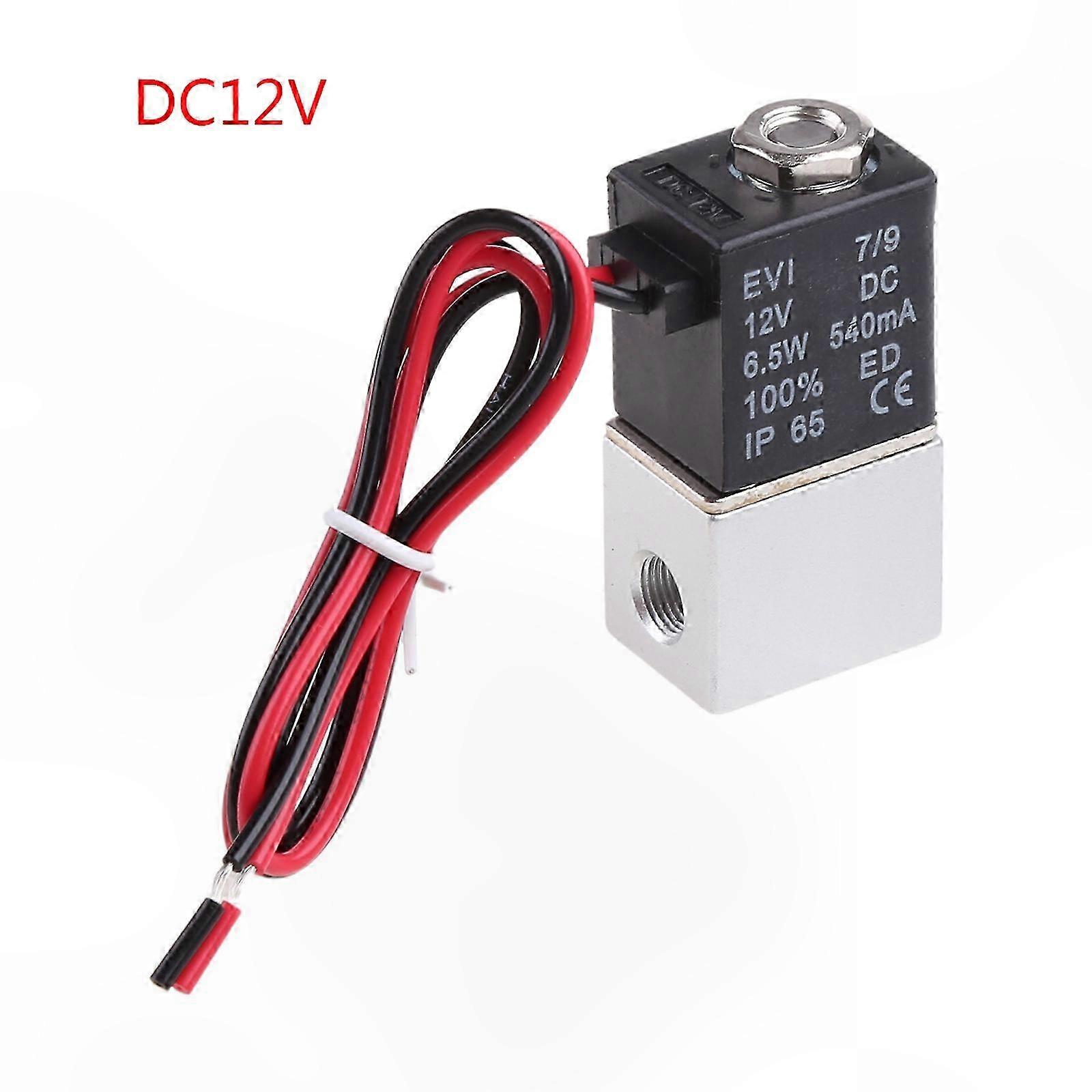 Mini-2/2-wege-magnetventil Dc12v/dc24v/ac220v Für Elektronische Ventilsteuerung, Luftabsaugung, Auslassventil