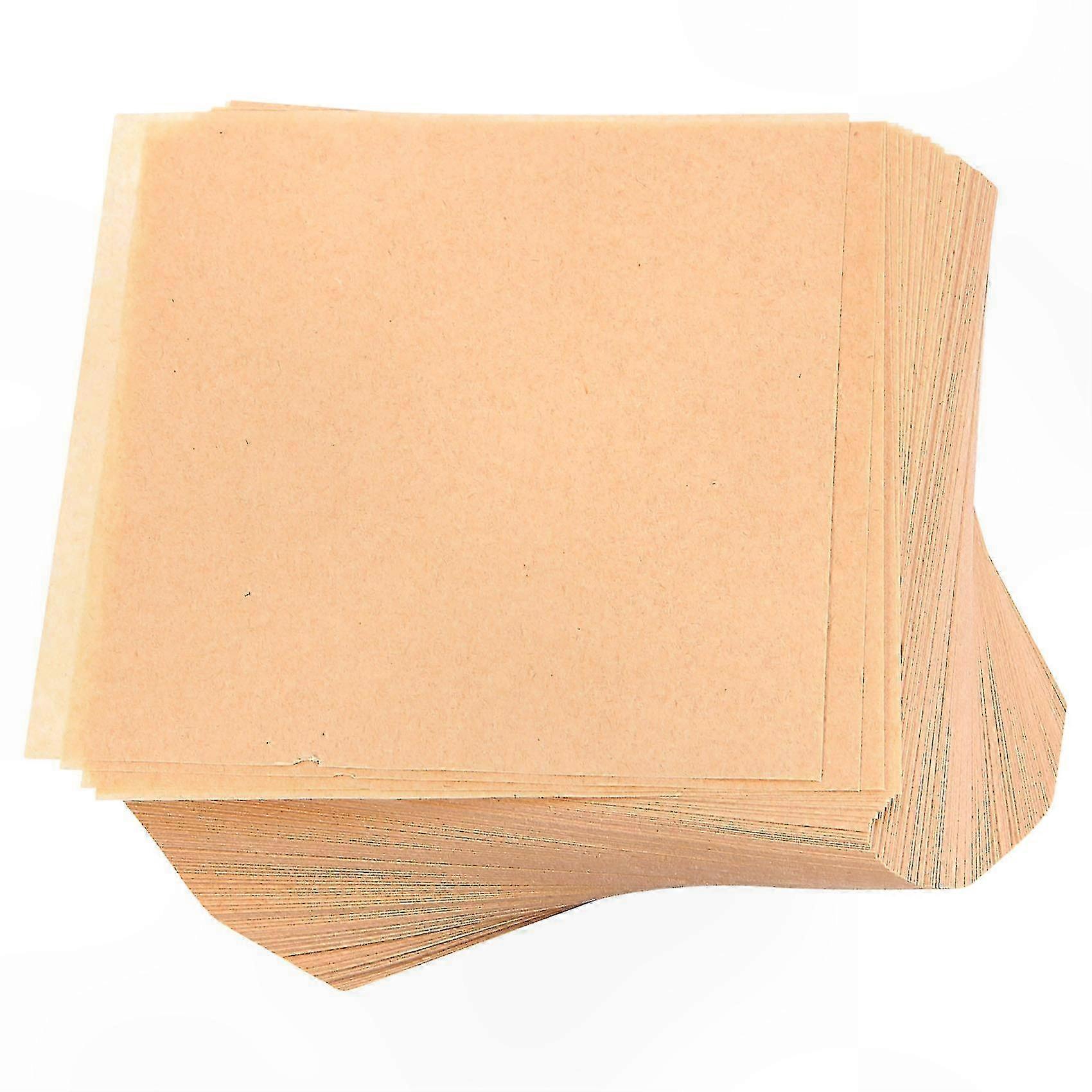 500 Blatt Naturbelassenes, Ungebleichtes Backpapier, Vorgeschnitten Und Antihaftbeschichtet Für Perfekte Backergebnisse