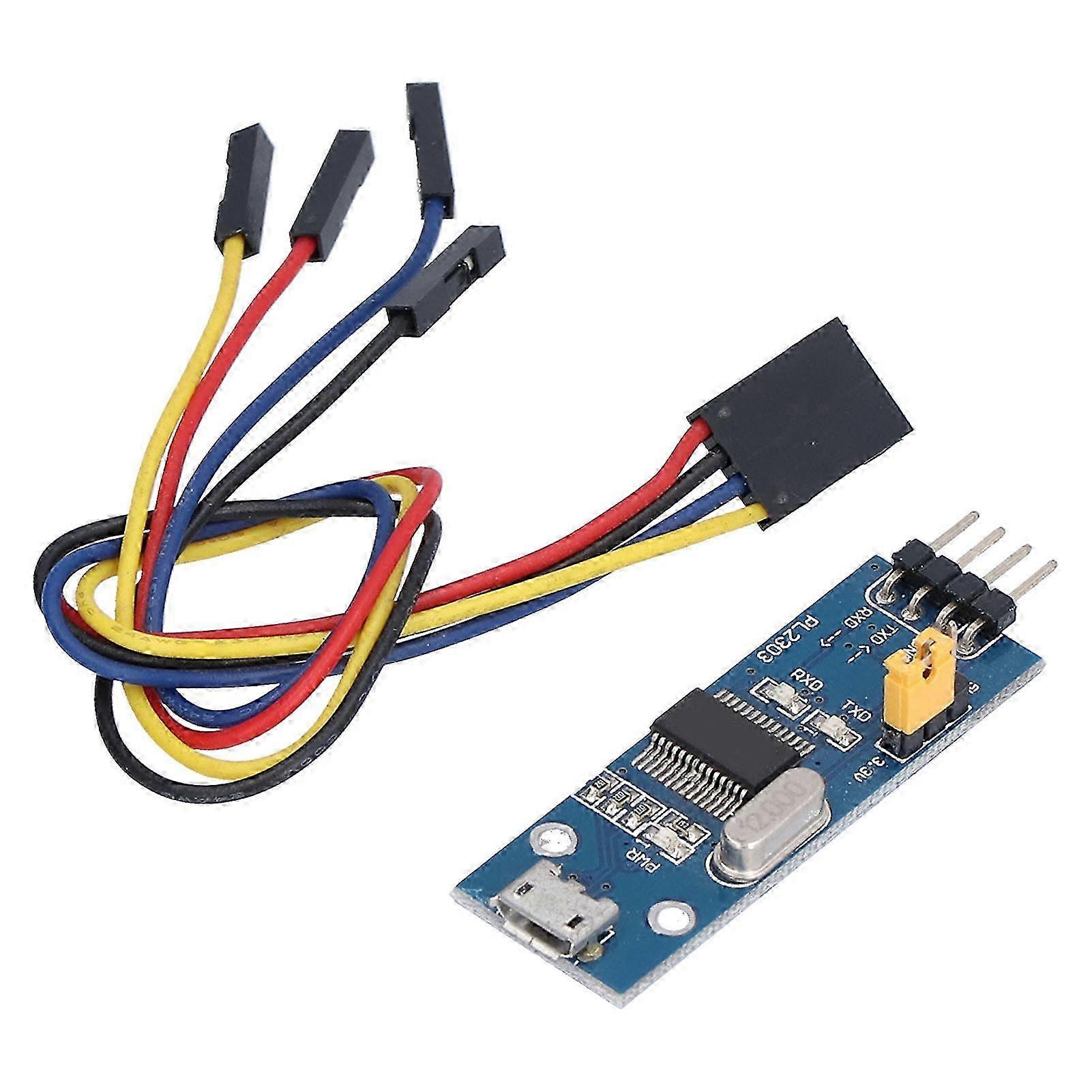 Pl2303 Usb-zu-seriell-konvertermodul, Kompakte Leiterplatte, Vielseitiges Elektronisches Bauteil Für Verschiedene Schnittstellen
