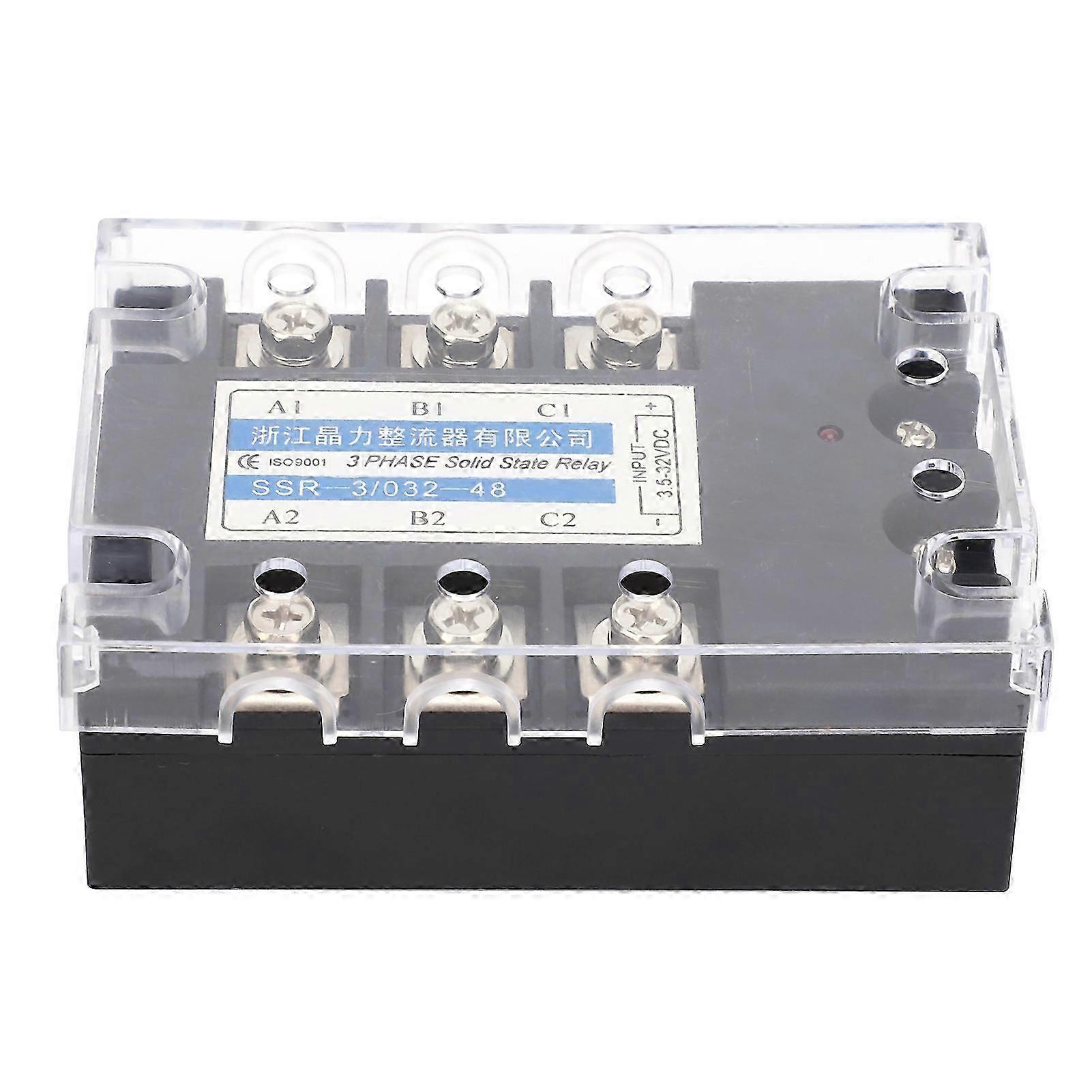 Dreiphasen-halbleiterrelais 150 A 480 V Industriesteuerung Ssr-3/032-48 Ac/dc-schaltmodul