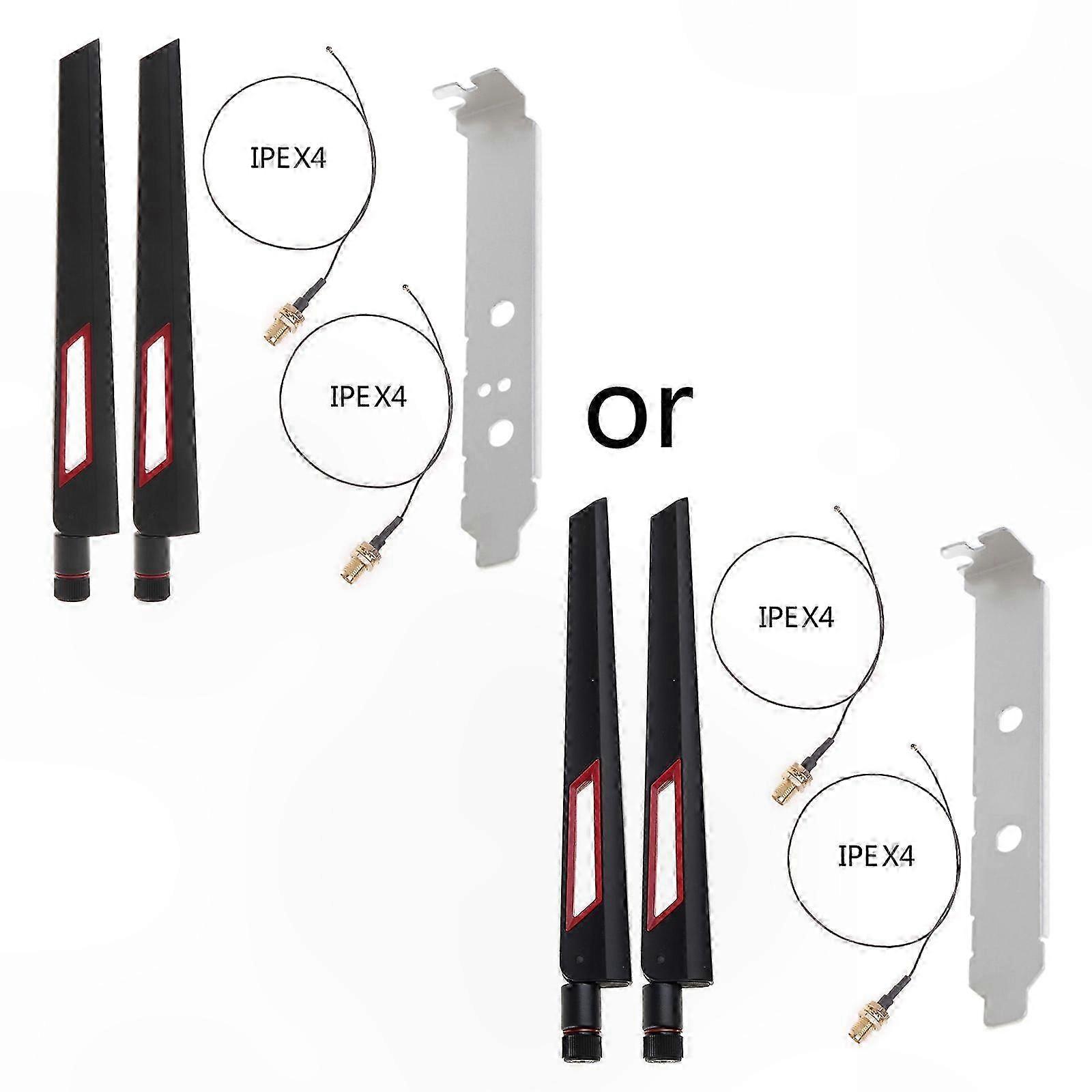 10 Dbi Omnidirektionale Dualband-wlan-antenne (2,4 Ghz/5 Ghz), Rp-sma-stecker, Flache Montage, Kompaktes Design
