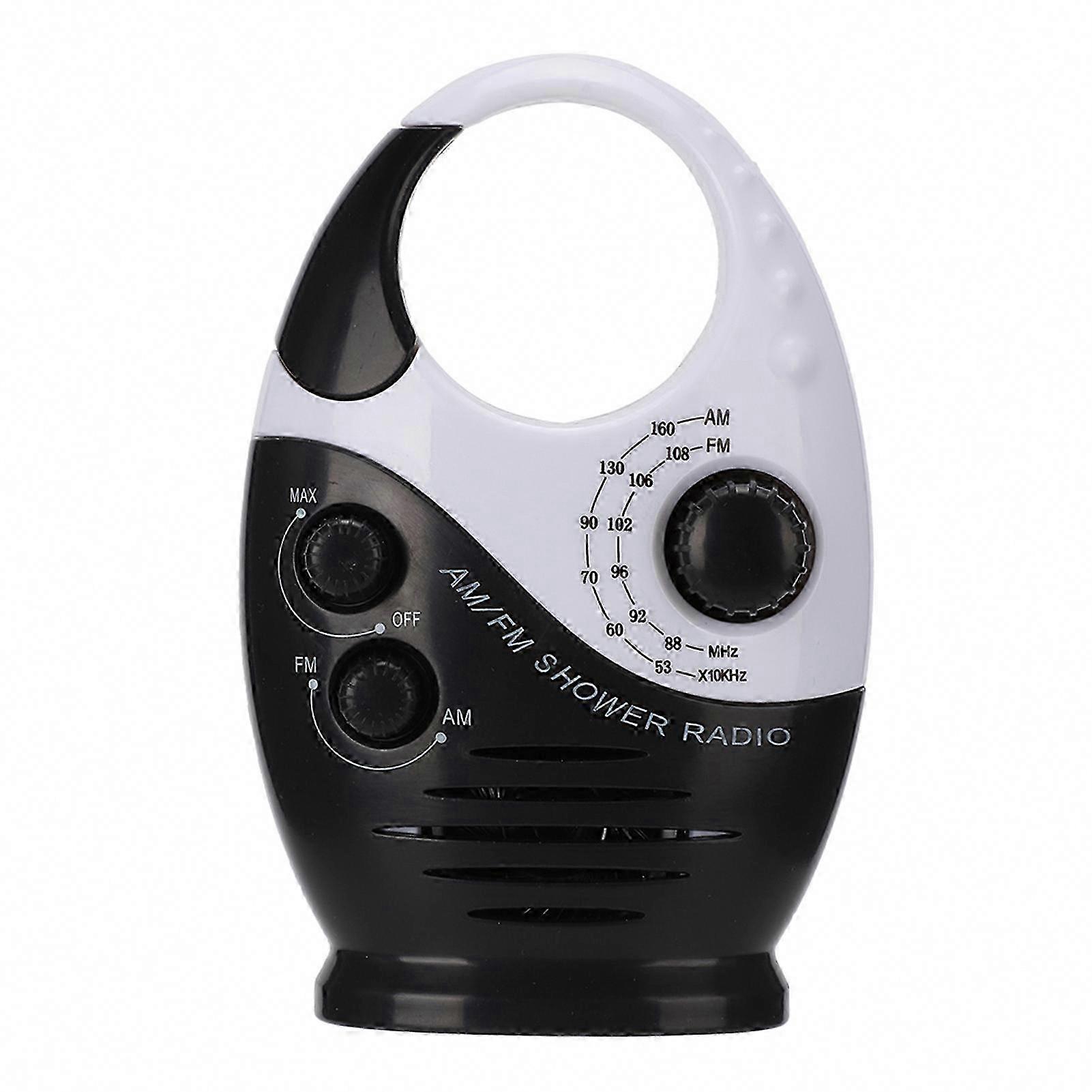 Wasserdichtes Tragbares Am/fm-radio Mit Eingebautem Lautsprecher, Dualband-empfang Und Robustem Outdoor-design.