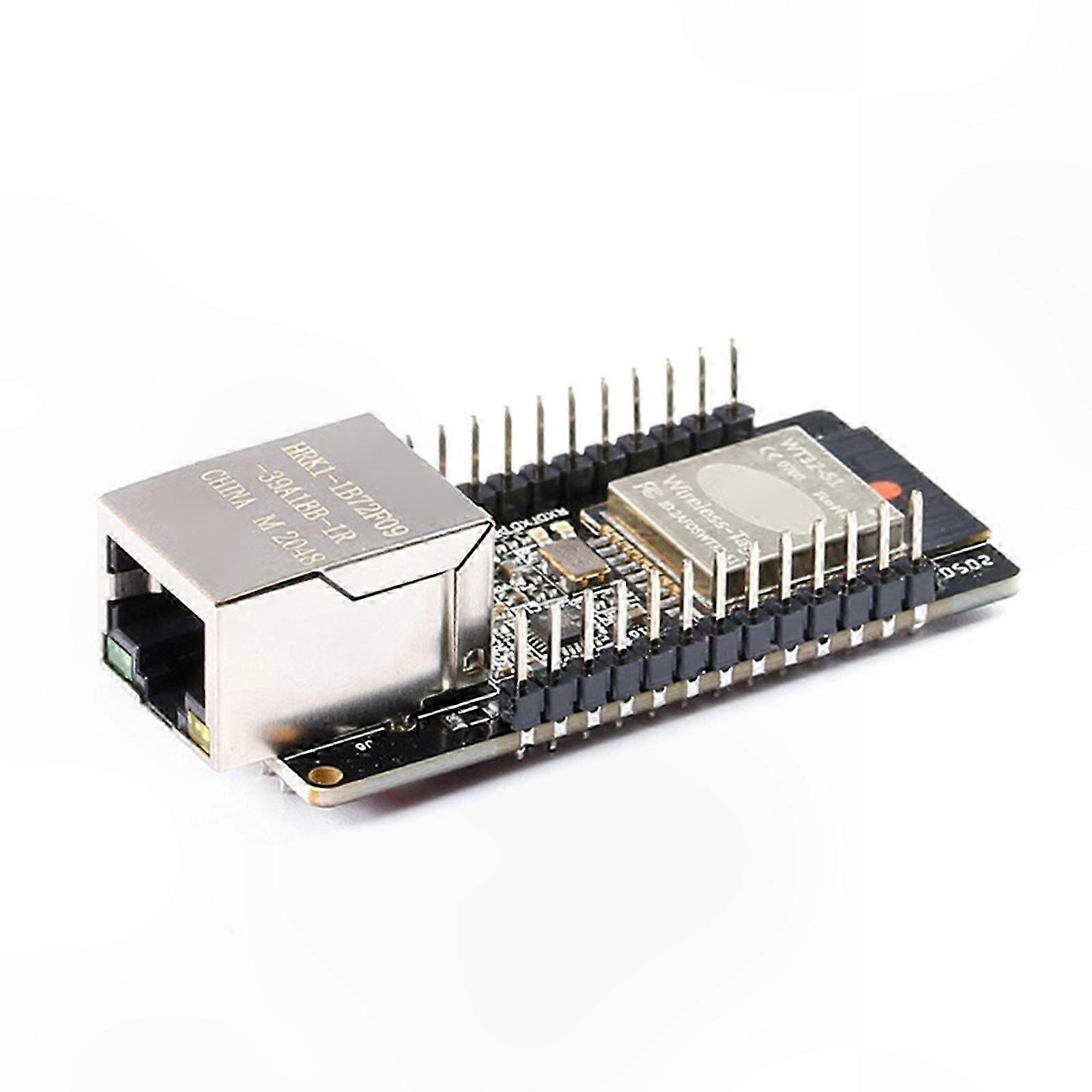 Wt32-eth01 Drahtloses Esp32-modul Mit Integrierter Serieller Schnittstelle, Ethernet-, Bluetooth- Und Wlan-kompatibilität, Verlöteten Pins, Ideal Für Iot- Und Mcu-projekte