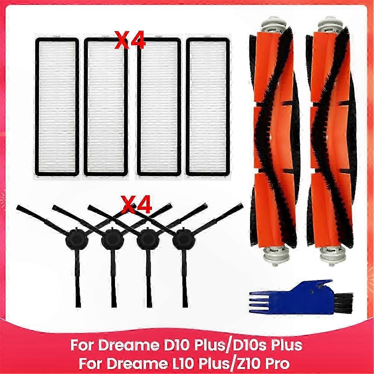 Hepa-filter Für Dreame D10 Plus, D10s Plus, L10 Plus – Ersatzpackung, Kompatibel Mit Saugrobotern, Hohe Effizienz, Feinstaub, Allergene, Ersatzteile