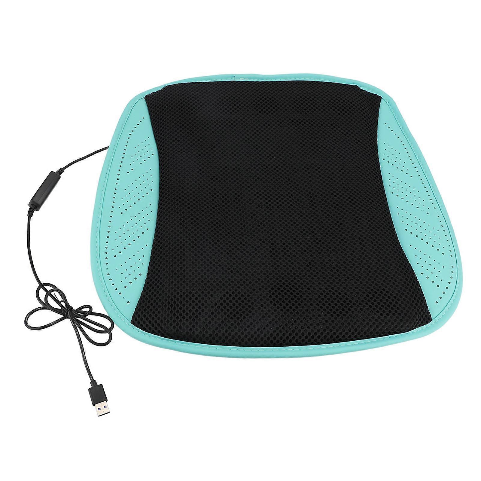 Belüftetes Usb-kissen Mit 5 Ventilatoren, 3 Einstellbare Geschwindigkeitsstufen, Atmungsaktiv Und Komfortabel Für Auto, Zuhause Und Outdoor-aktivitäten