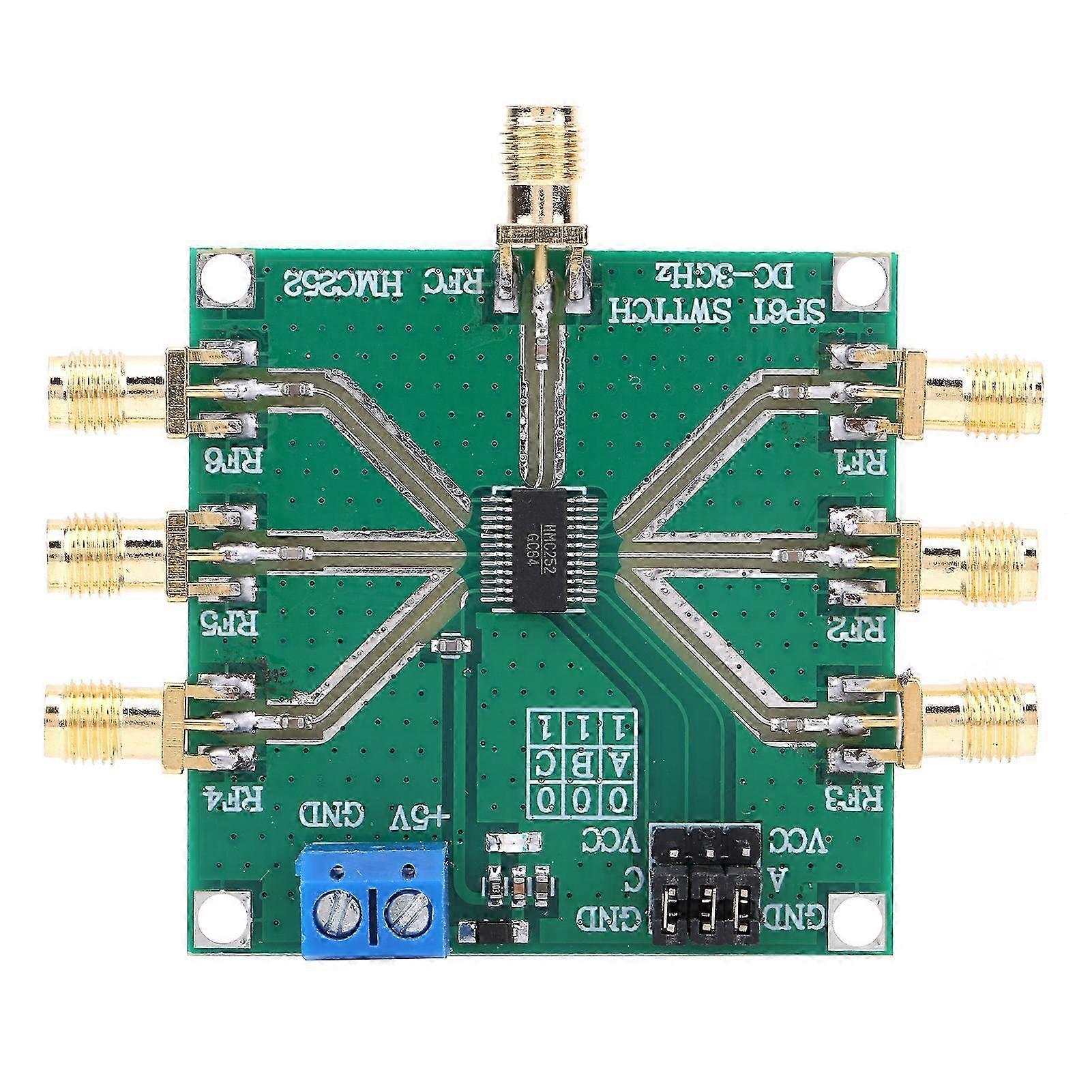 Sp6t Nichtreflektierendes Hf-schaltmodul, Elektronisches Bauteil Hmc252, 0-3 Ghz, Ideal Für Hochfrequenzanwendungen, Präzises Schalten, Geringe Einfügungsdämpfung.