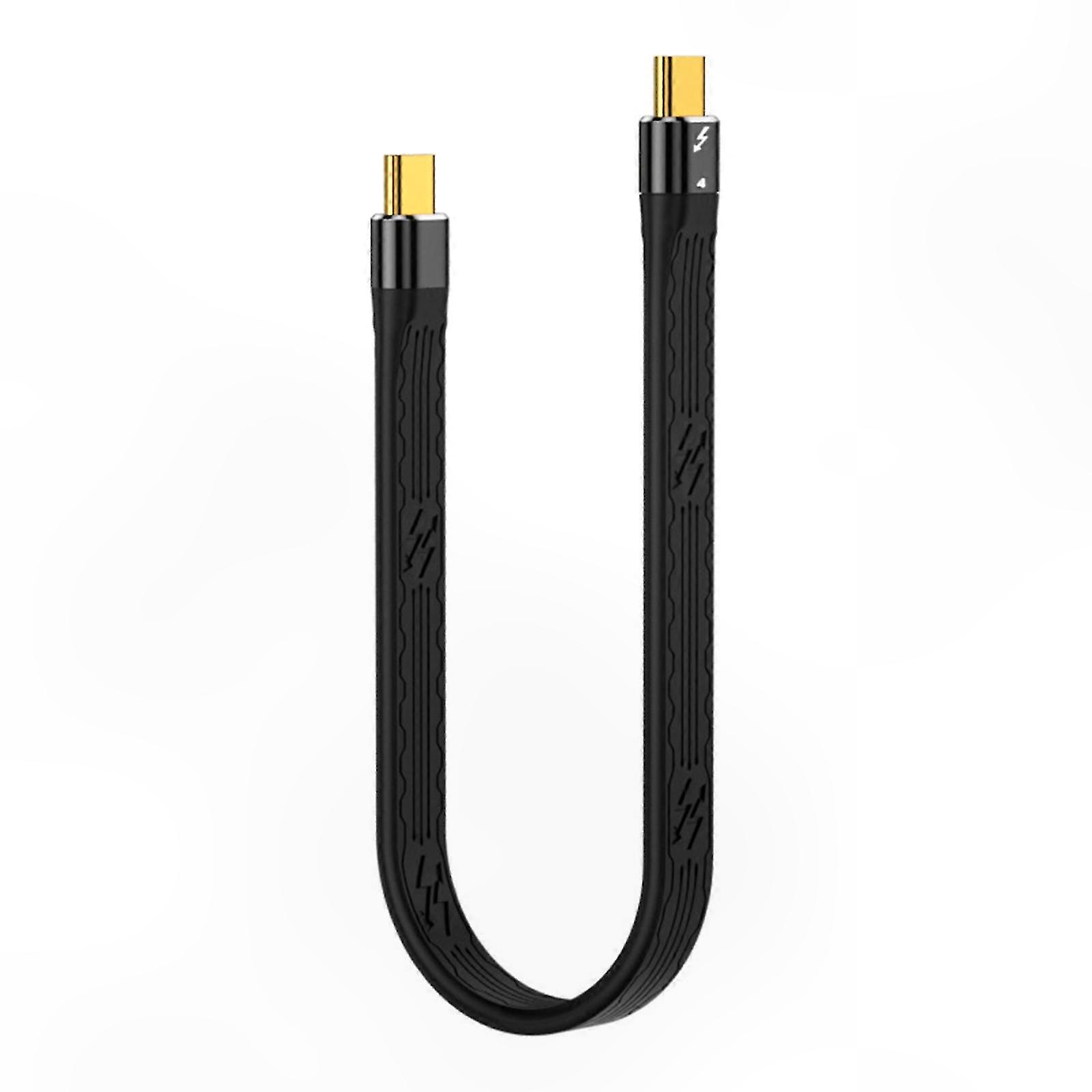 Usb-c-zu-usb-c-kabel, 40 Gbit/s, 100 W Pd-schnellladung, Kompatibel Mit Pcs Und Smartphones, 4er-packung Leistungsstarker Gen3-usb-kabel