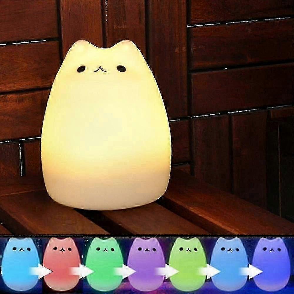 Silikon-led-nachtlicht, Usb-aufladbar, Warmweißes Licht