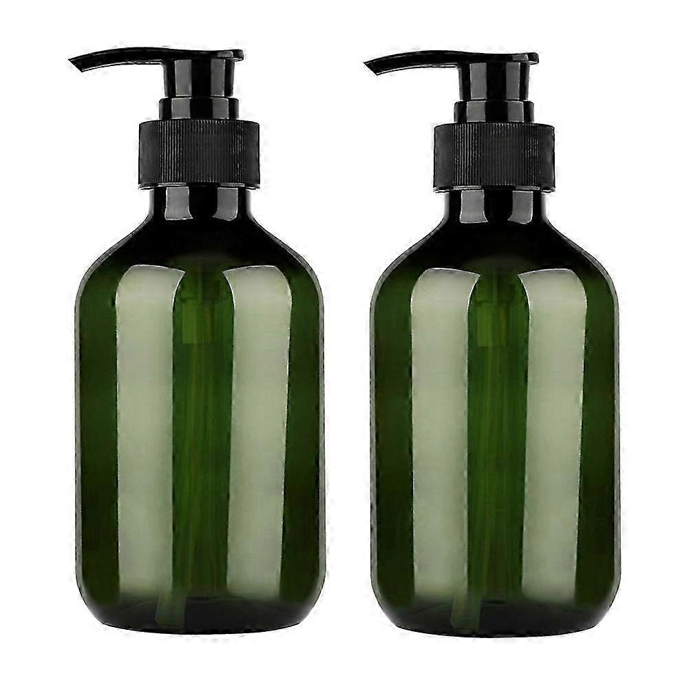 4 X 500-ml-pumpflaschen, Nachfüllbare Flüssigseifenspender Aus Kunststoff, Ideal Für Bad Oder Küche, Für Duschgel, Shampoo, Spülung Und Lotionen.