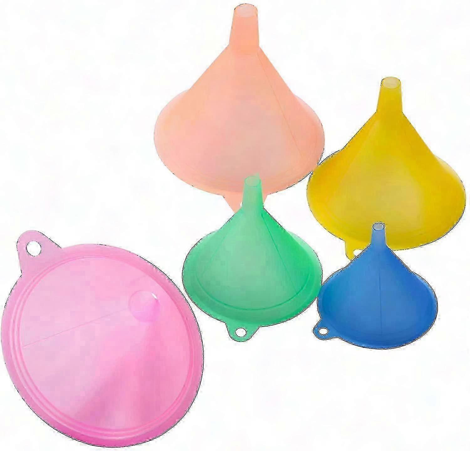 Kunststoff-muttertrichter-set Zum Abfüllen Von Flaschen – Mini-küchentrichter