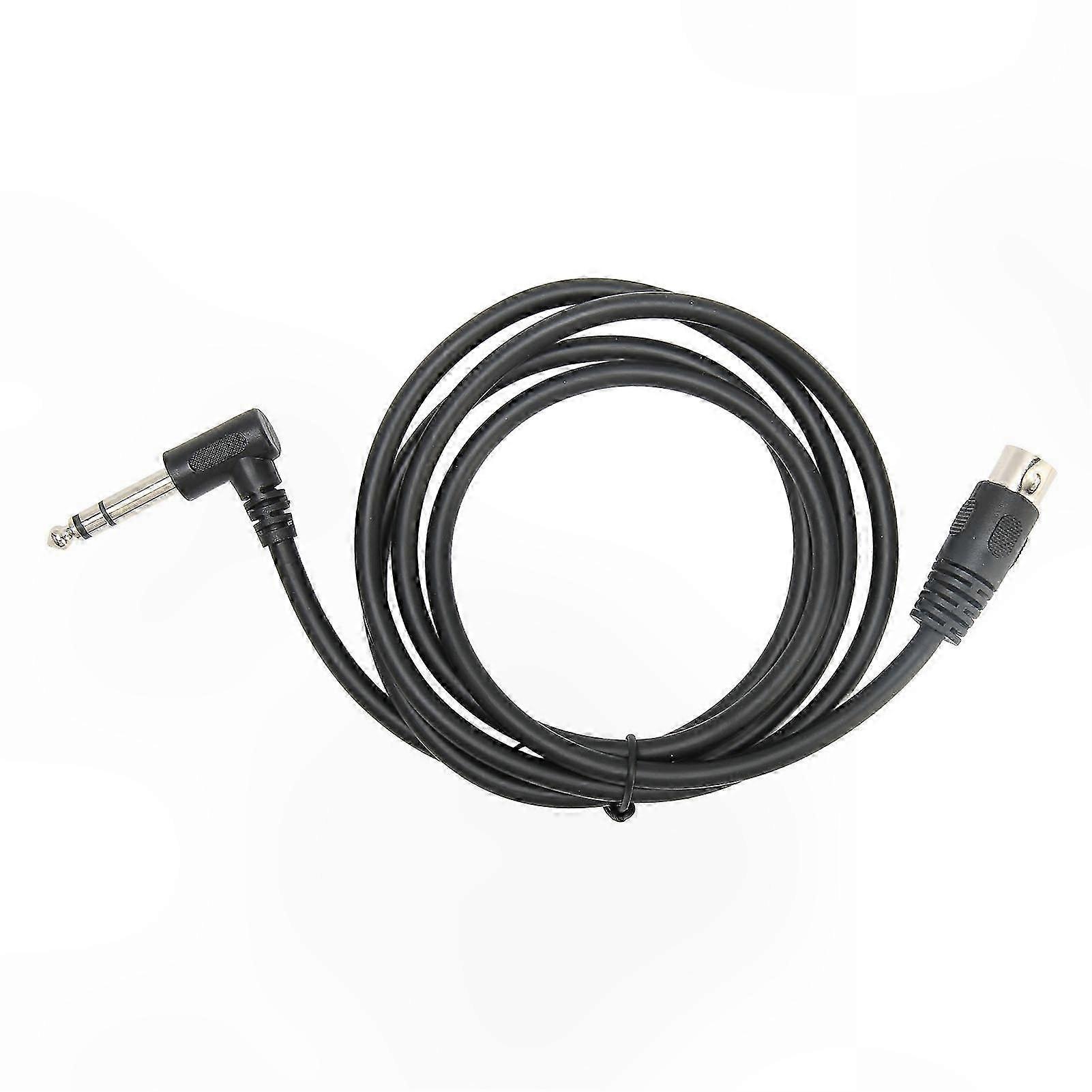 5-poliges Midi-steckerkabel Auf 6,35-mm-winkelstecker, 1,5 M, Audioanschlusskabel Für Instrumente, Soundlink-kabel.