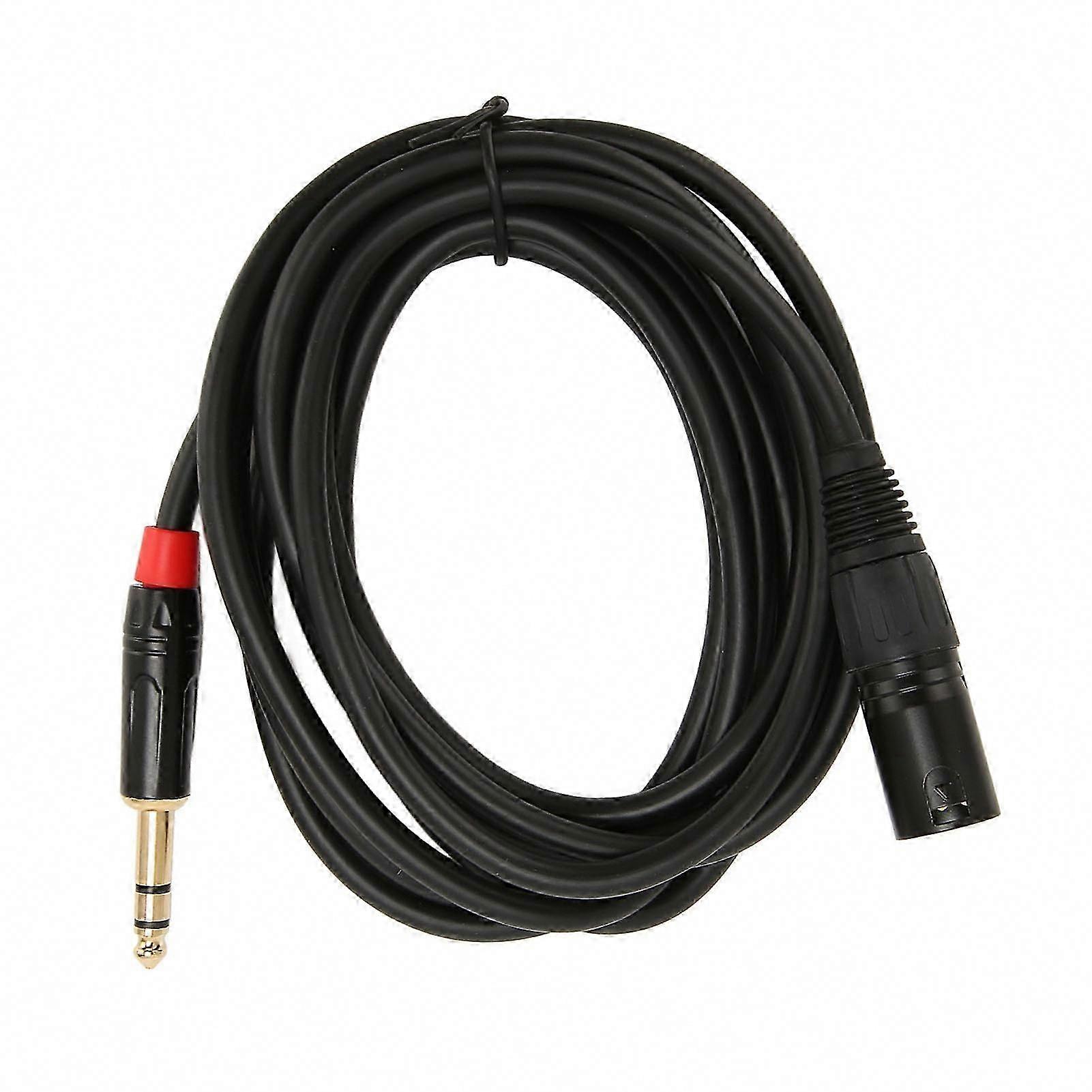 3 M Langes Xlr-stecker-auf-6,35-mm-klinkenkabel Für Mikrofon Und Gitarre – Professioneller Audioanschluss