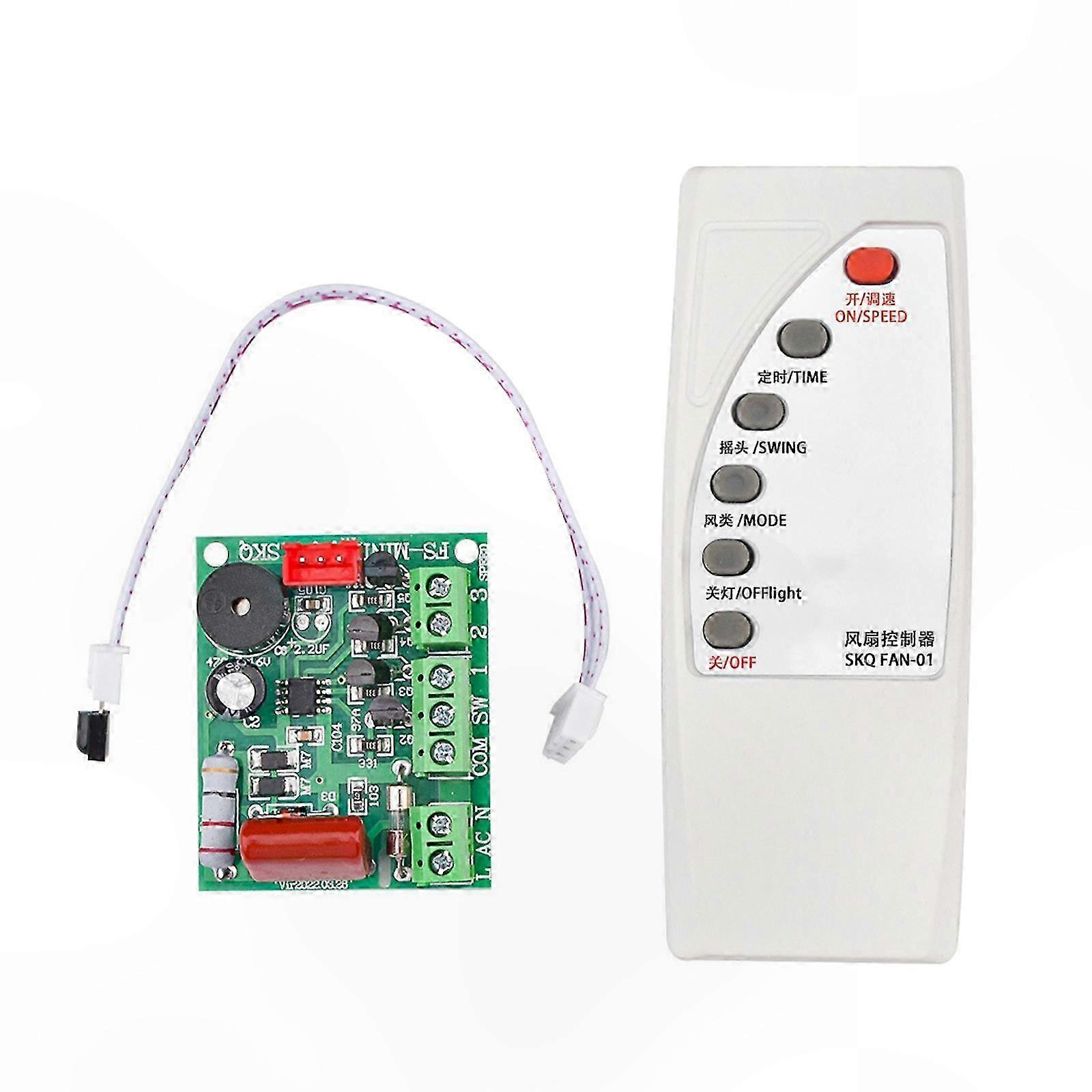 100-w-lüfterdrehzahlregler, 7-8 M Universalfernbedienung, Pc-modifikationsplatine, Ac110-230-v-controller
