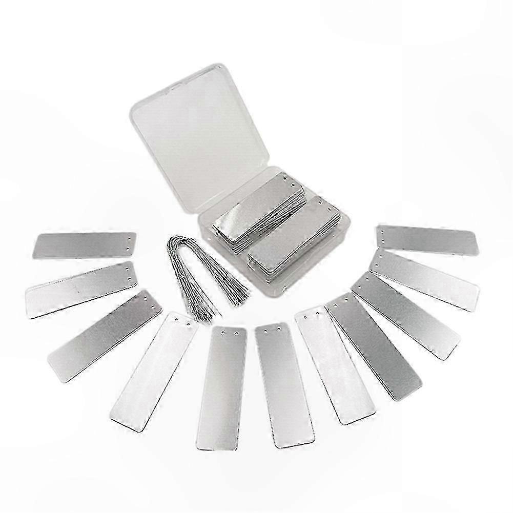 Packung Mit 100 Metall-gartenetiketten, Robuste Aluminiummarkierungen Für Pflanzen Und Bäume, Runde Form Zur Einfachen Kennzeichnung