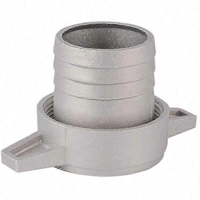 2-zoll-wasserpumpenanschluss Aus Aluminium, Inklusive Rohrverschraubungsschlüssel, Robuste Und Auslaufsichere Verbindung, Praktisches Sanitärzubehör, Komplettes Set Für Eine Schnelle Installation.
