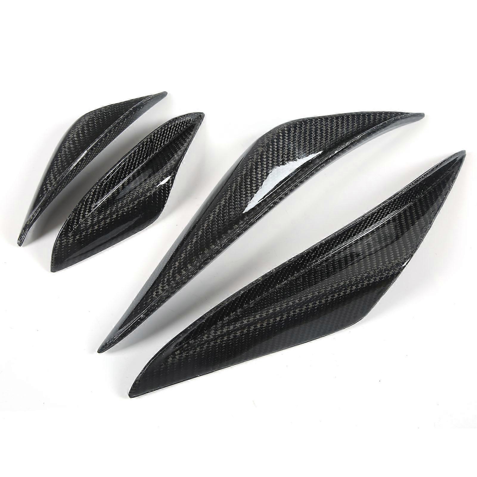 Frontstoßstangen-flügel-deflektorspoiler Aus Kohlefaser Mit Canard-antikollisionslippe Für Bmw 3er Limousine E90 (2005–2012) Karosserieschutz-kit