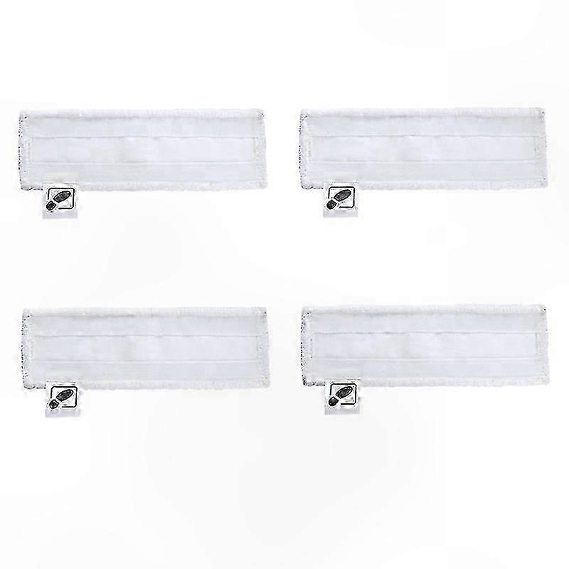 Set Mit 4 Mikrofaserpads Für Dampfmopps, Kompatibel Mit Den Modellen Sc2, Sc3, Sc4 Und Sc5, Für Effektive Und Wiederverwendbare Reinigung.