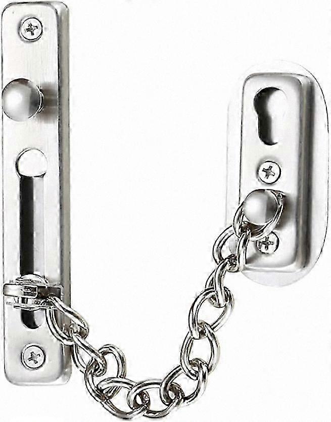Sicherheitskabel Aus Gebürstetem Chrom-edelstahl 304 Für Innentüren Und -fenster, Inklusive Befestigungsschrauben, Ideal Für Den Einsatz In Privathaushalten Und Hotels