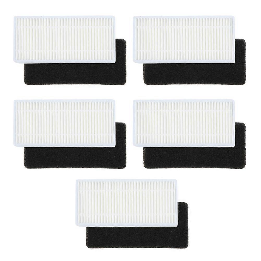 5 Ersatzfilter Für Deebot N79 N79s Saugroboter, Kompatible Ersatzteile, Reinigungsset