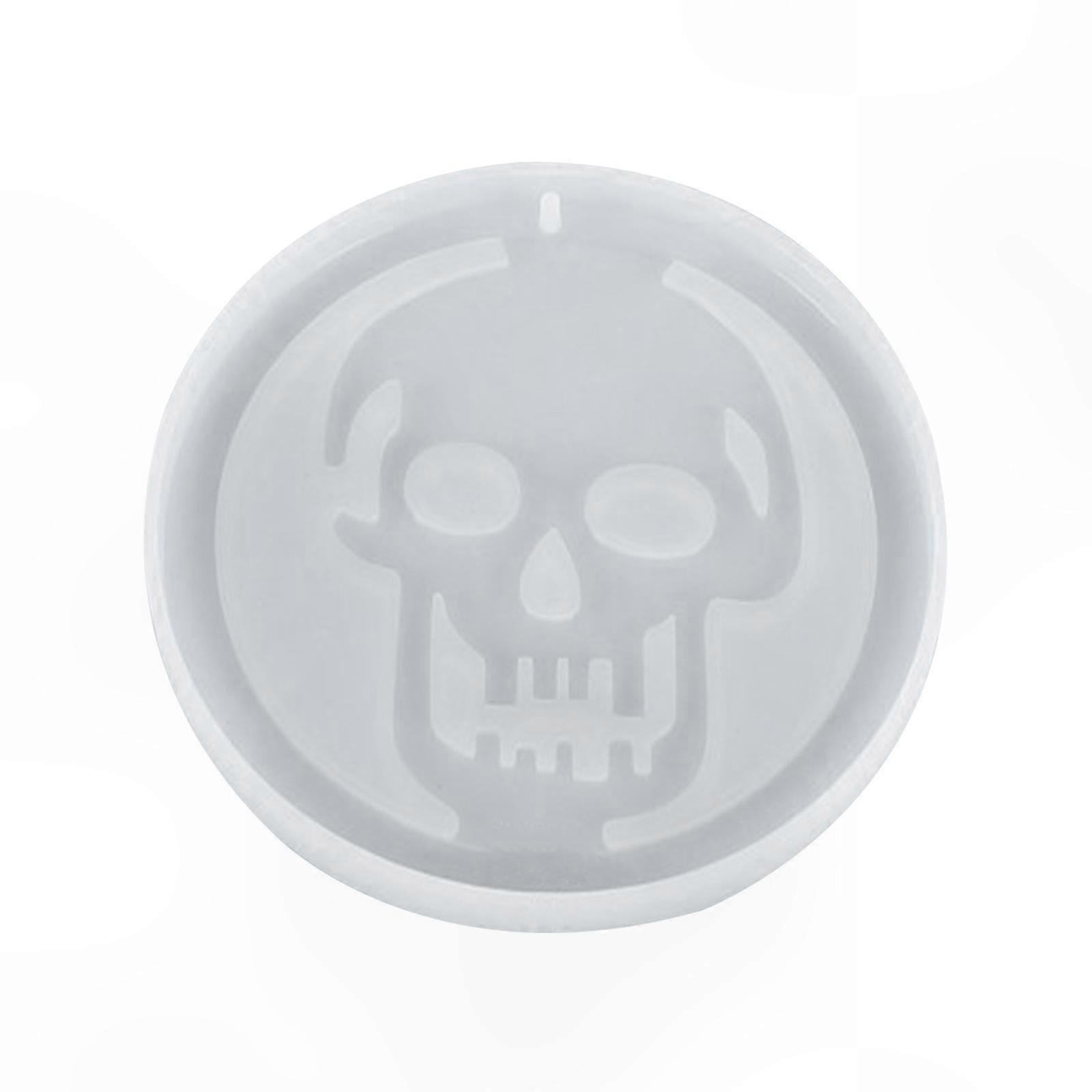 Silikonform Für Dekorative Aufhängungen, Epoxidharz, Leicht Zu Entformen, Antihaftbeschichtet, Ideal Für Selbstgemachte Halloween-partydekorationen.