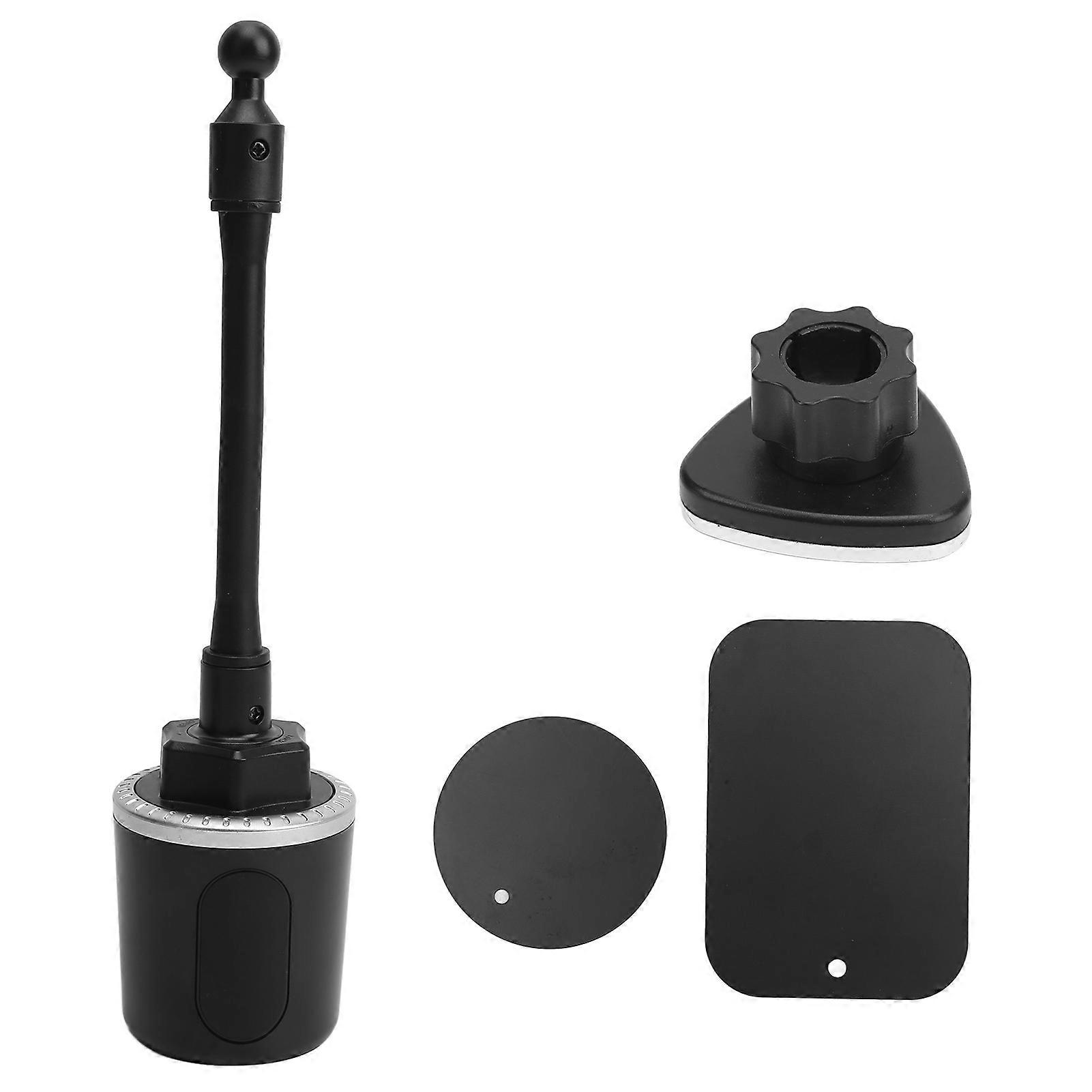 Magnetische Autotelefonhalterung, 360° Verstellbarer Getränkehalter, Flexibler Schwanenhals, Universelle Smartphone-halterung, Getränkehalterhalterung