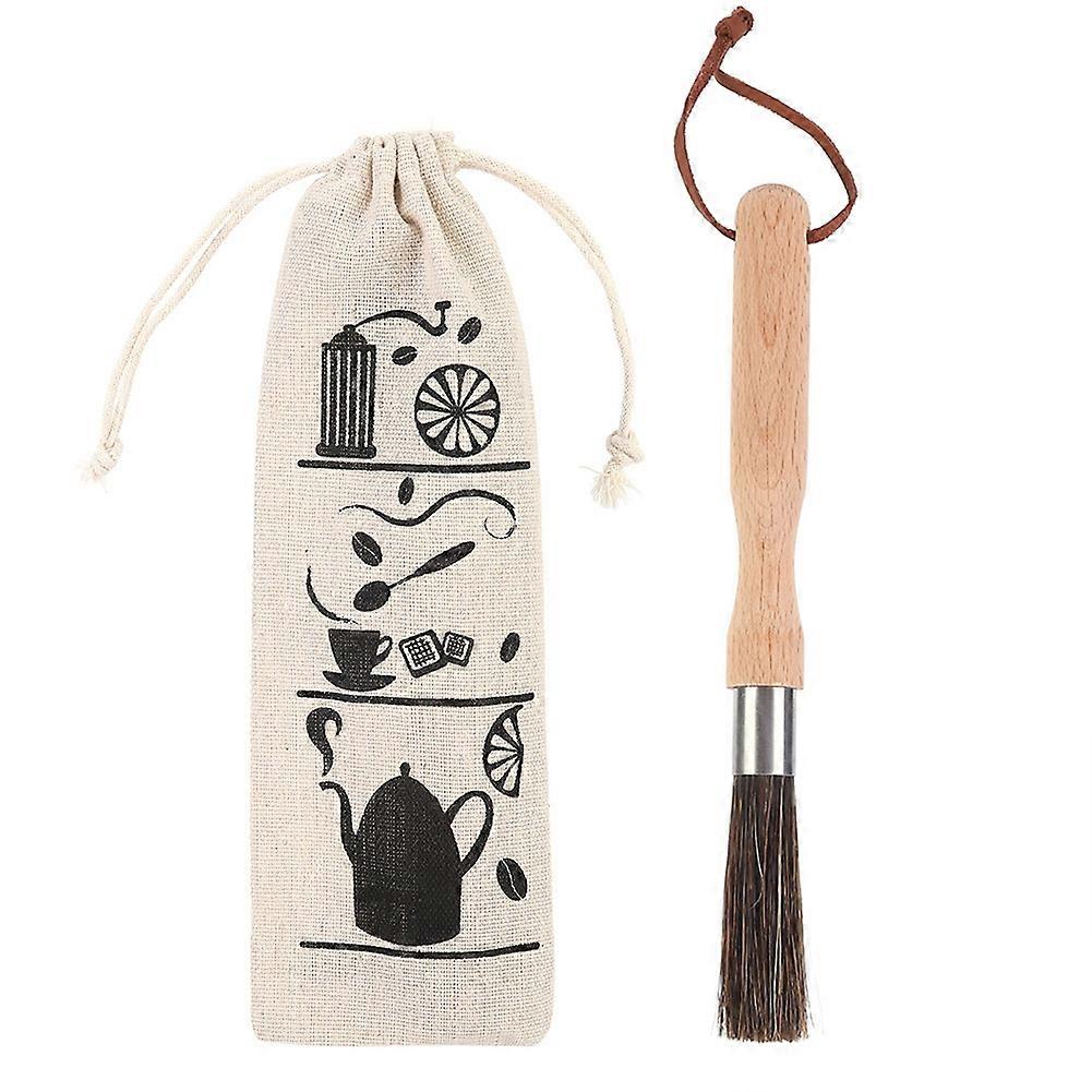 Reinigungsbürste Für Kaffeemühle, Holzgriff, Wartungszubehör Für Espressomaschine Und Kaffeemühle