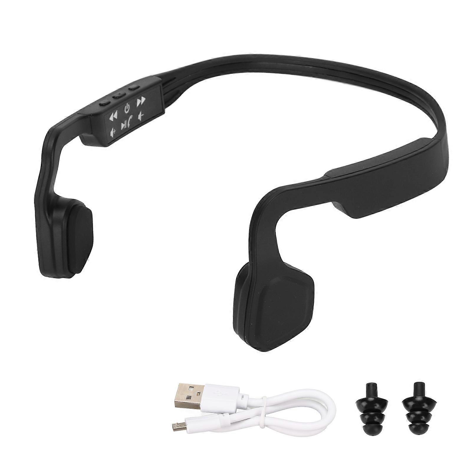 Hifi-knochenleitungs-bluetooth-kopfhörer, Ip56 Wasser- Und Staubdicht, Offenes Design, Zum Laufen Und Radfahren