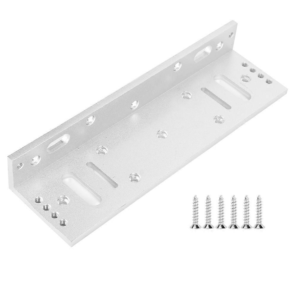 L-winkel Aus Aluminiumlegierung Für 500 Kg/1102,31 Lb Elektromagnetisches Schloss, Robuste Türbefestigung, Verstellbare Wandhalterung, Stabiles Montageset.