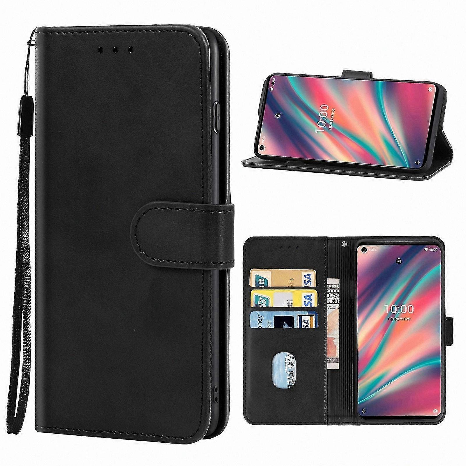 Echtlederhülle Für Wiko View 5, Stoßfeste Hartschalen-hülle Mit Magnetverschluss, Umfassender Schutz Für Ihr Smartphone, Stilvolle Und Langlebige Tasche, Kompatibel Mit Dem Wiko View 5-modell