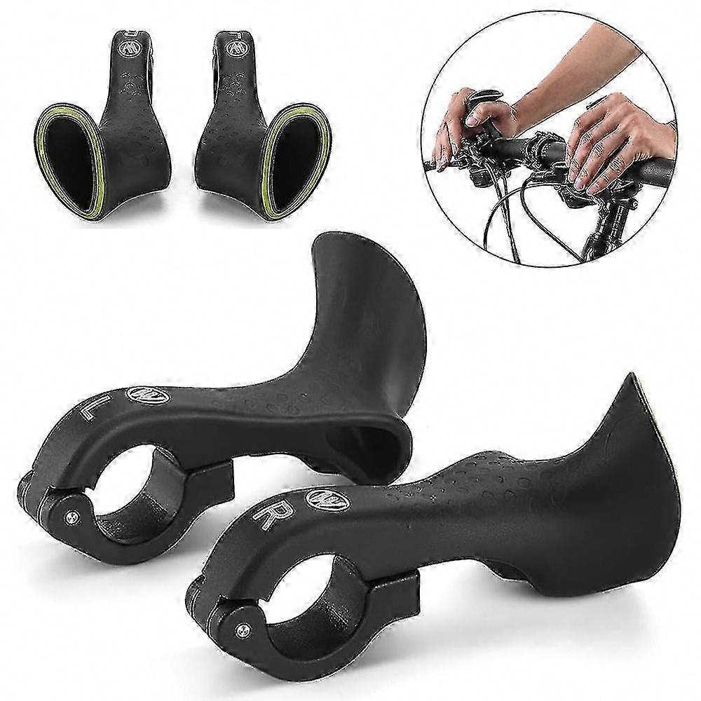 22,2 Mm Mountainbike-lenkergriffe – Ergonomische Nylon-endkappen Für Rennräder Und Mountainbikes, Paar Rutschfeste Fahrradgriffe