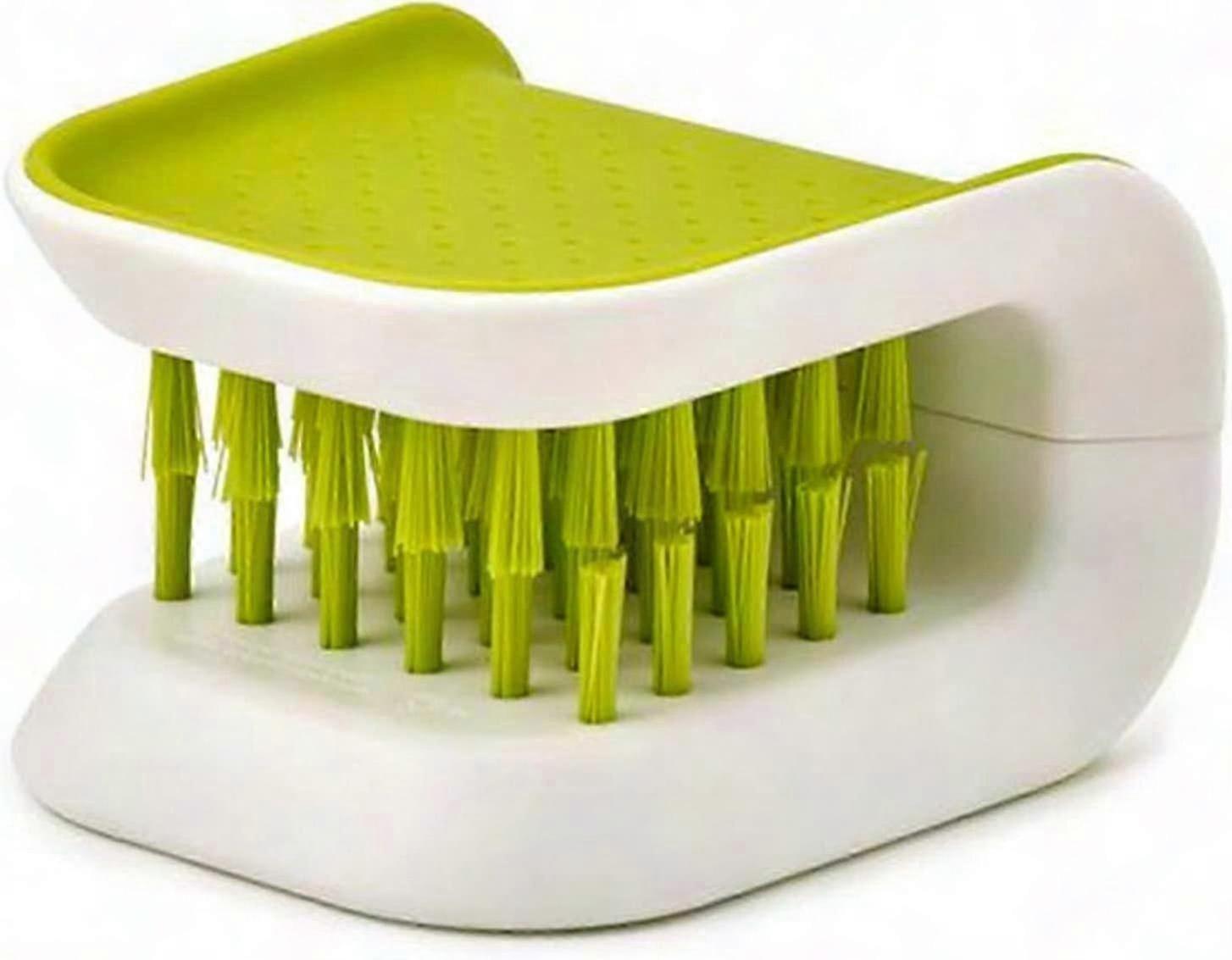 Klingen- Und Küchenutensilienbürste, Multifunktionsreiniger, 1 Stück, Widerstandsfähige Borsten, Für Messer Und Küchenaccessoires, Schnelle Und Einfache Reinigung.
