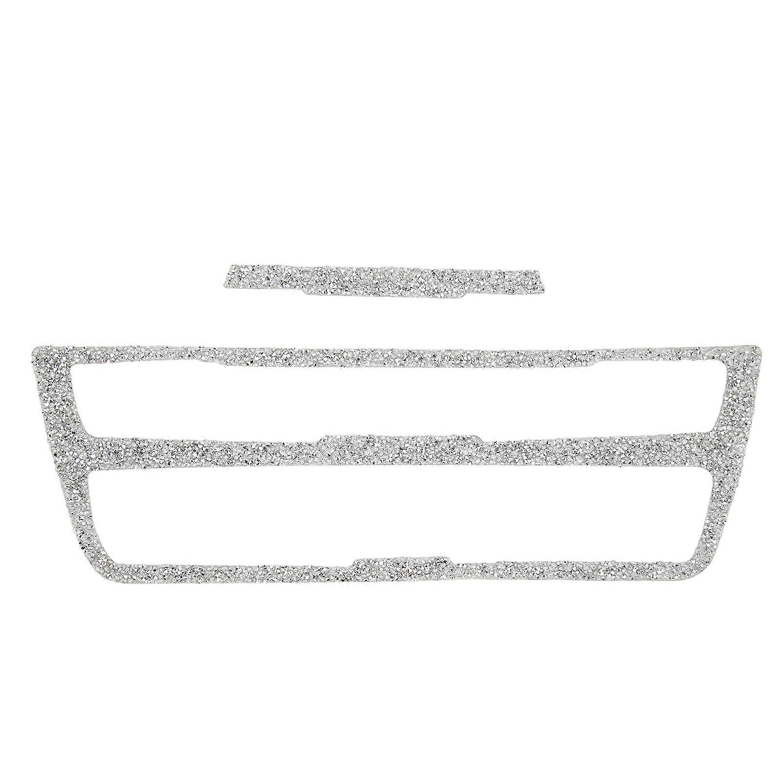 2 Stück Glitzernde, Reflektierende Kristall-mittelkonsolenverkleidung Als Ersatz Für 3er Bmw F30 F31 F34 (2012–2018)